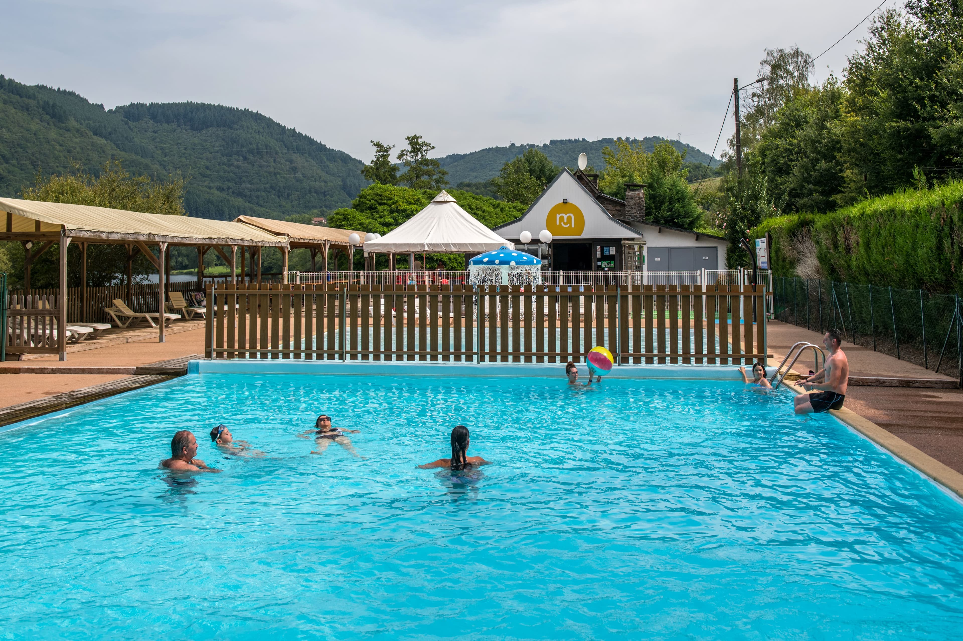 A scenery from Camping du Lac