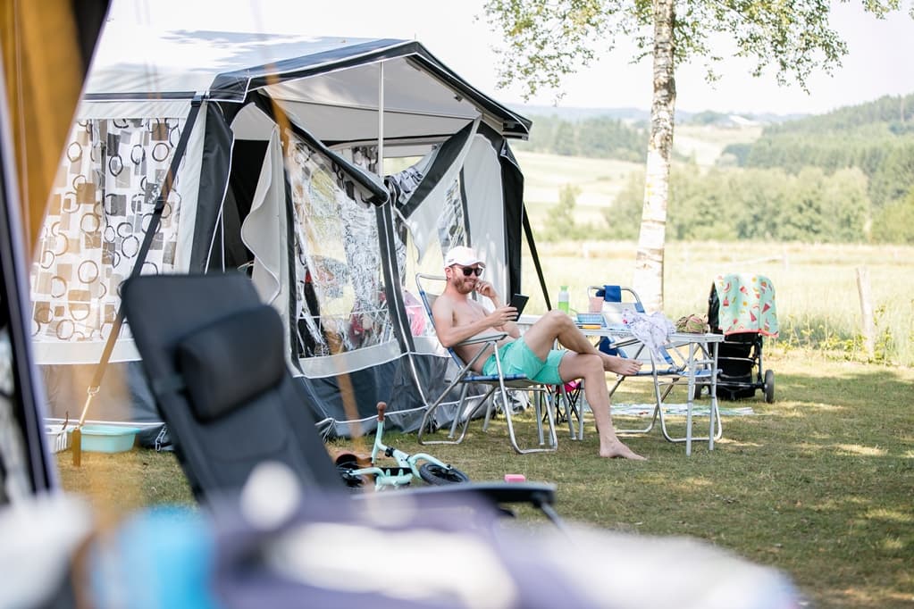 A scenery from Camping Hohenbusch