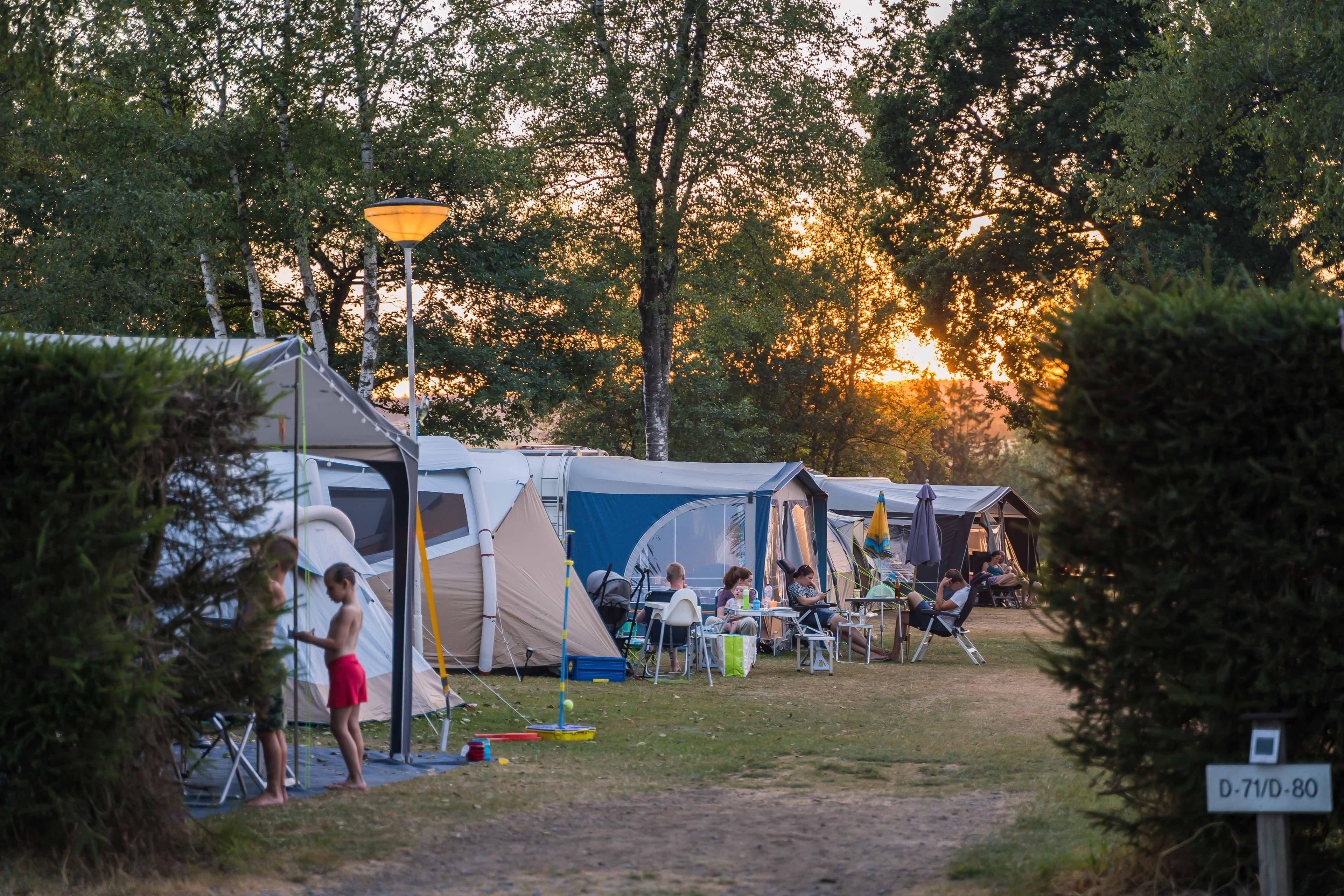A scenery from Camping Hohenbusch