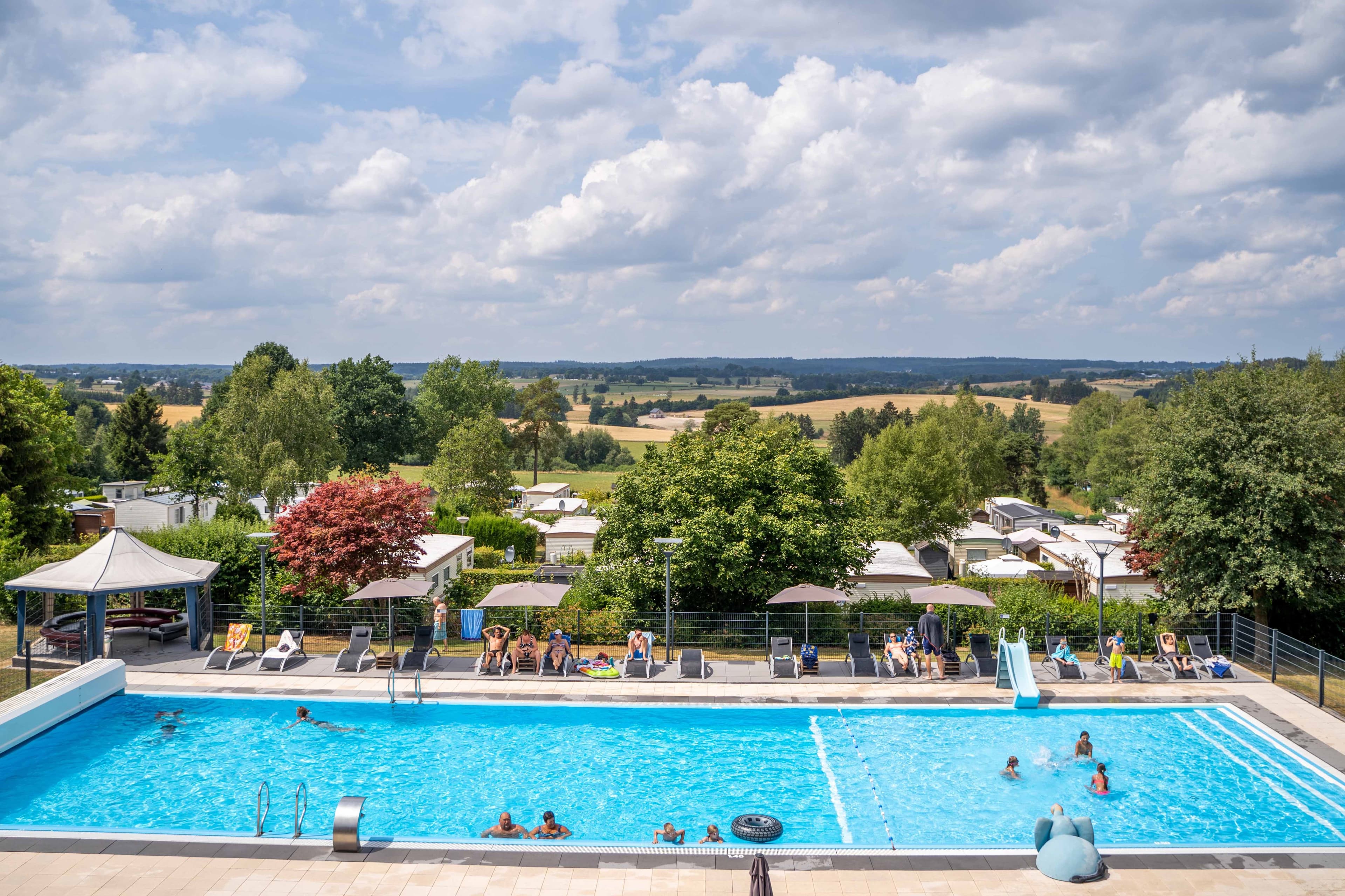 A scenery from Camping Hohenbusch