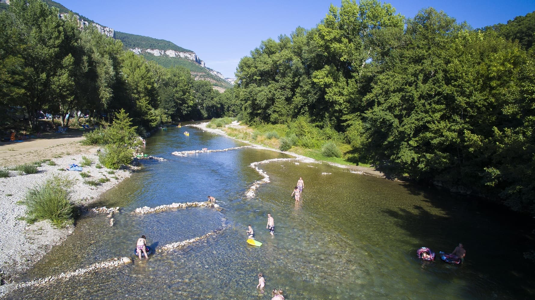 A scenery from Camping Sandaya Les Rivages