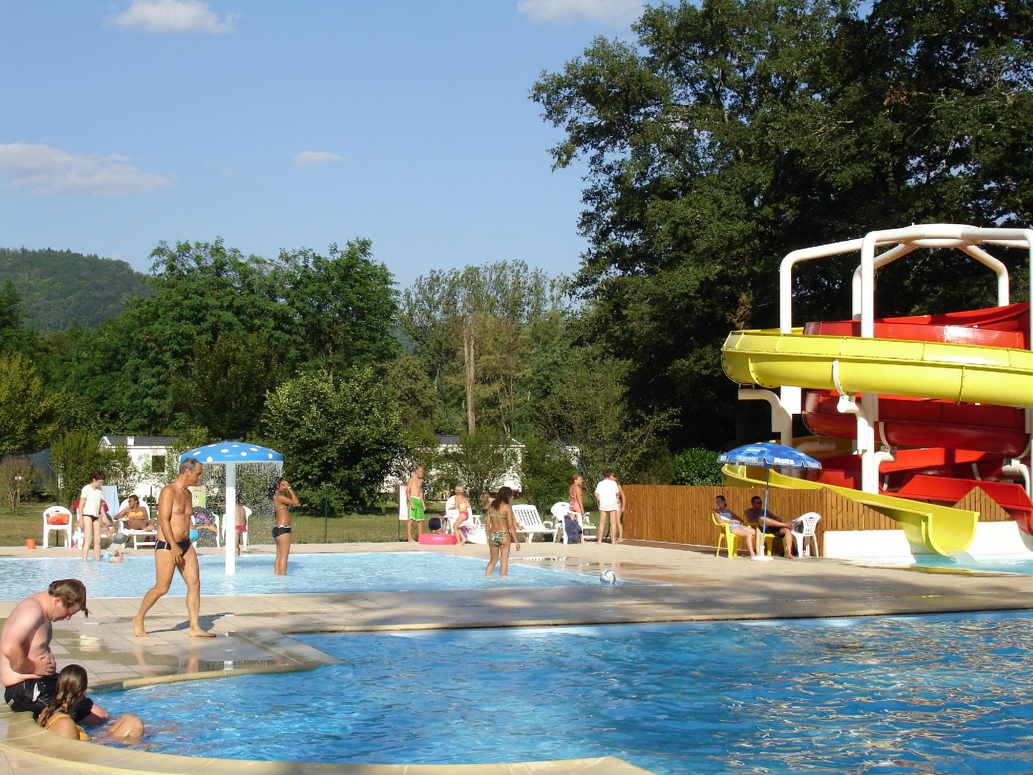 A scenery from Flower Camping l'Echo du Malpas