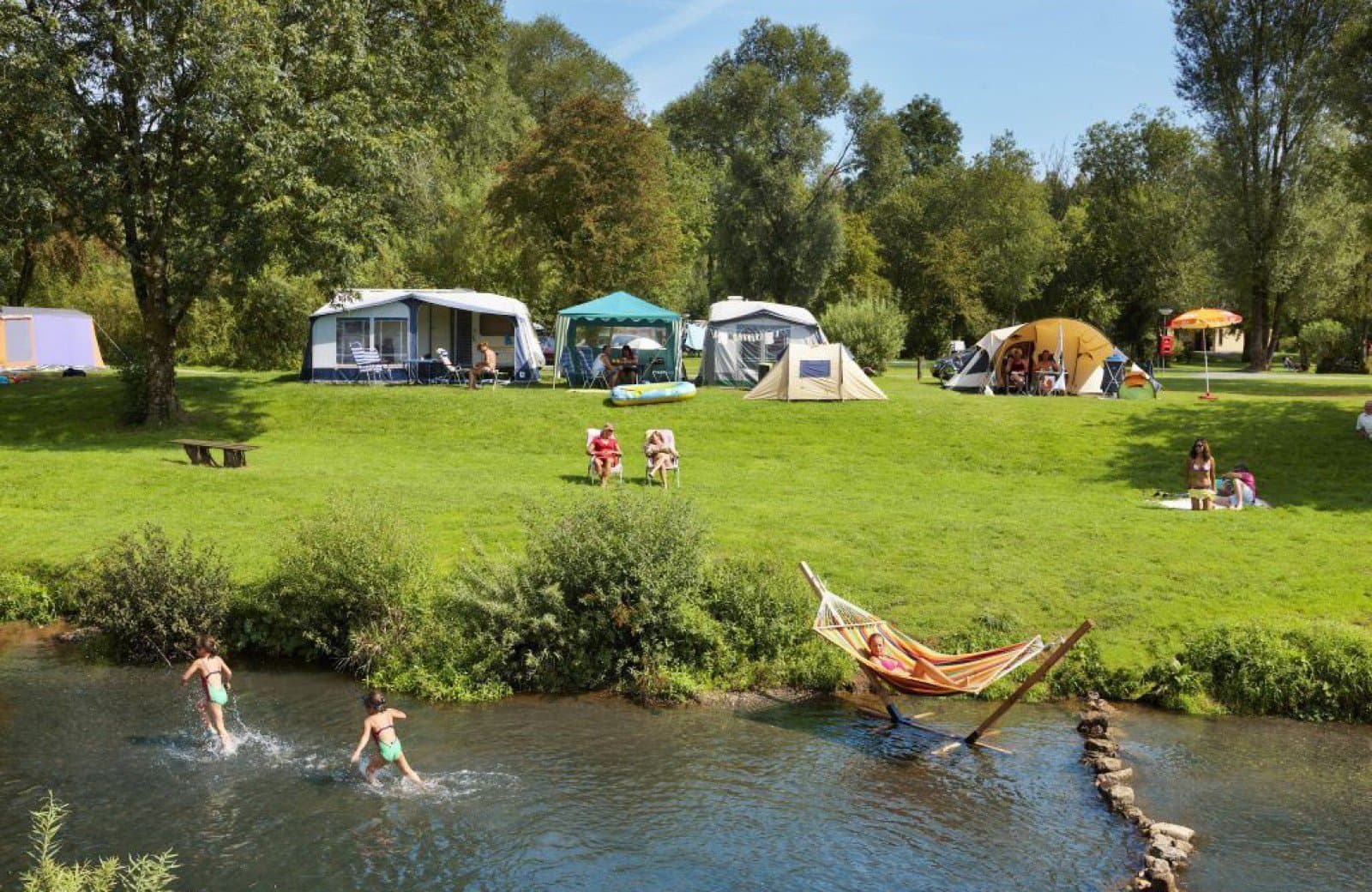 A scenery from Camping de Chênefleur