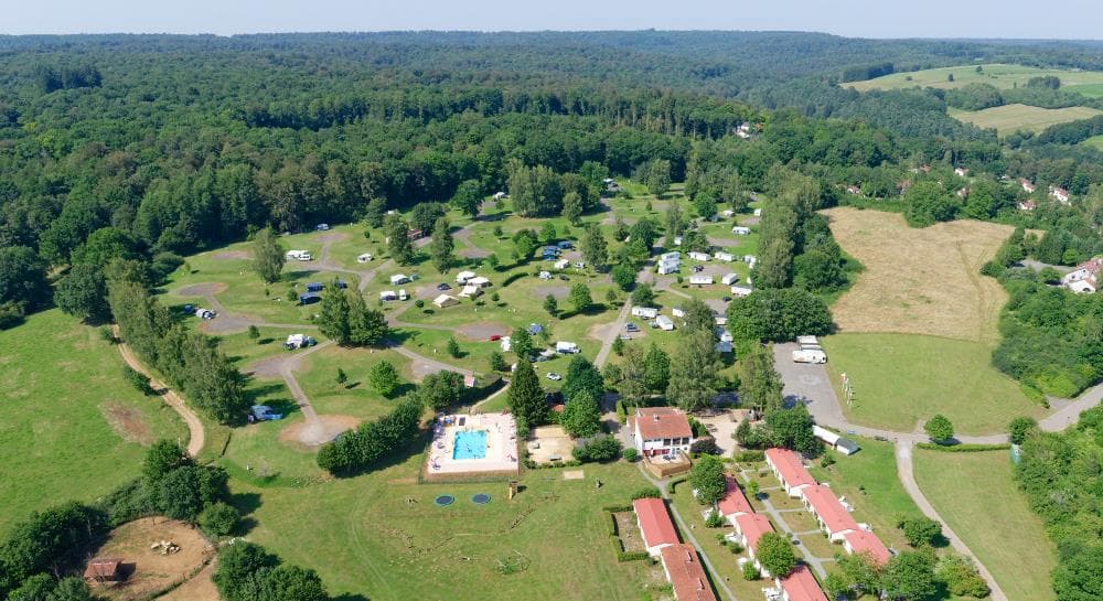 A scenery from Camping La Colline