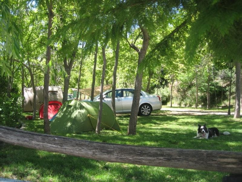 A scenery from Camping Trevélez