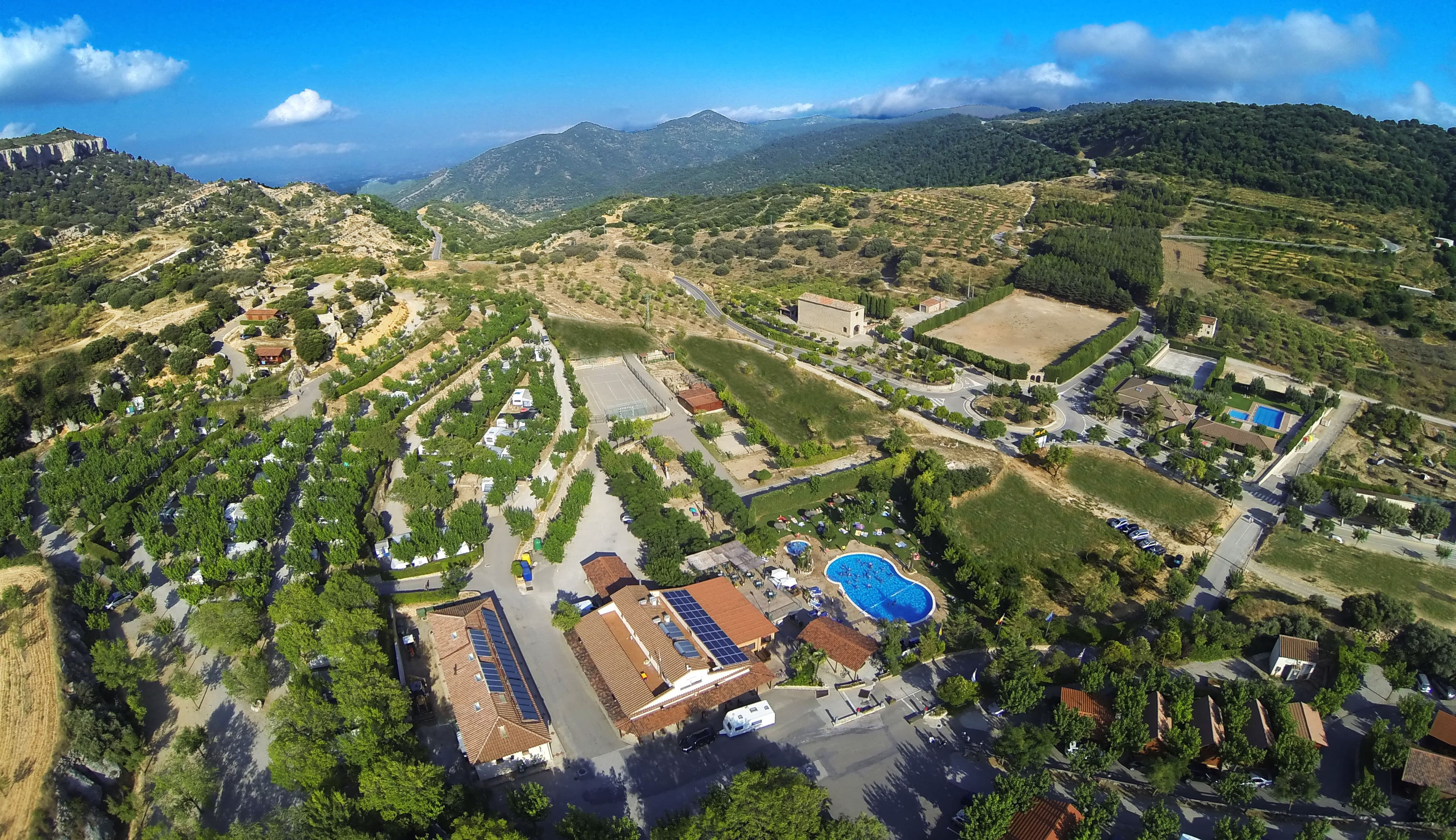 A scenery from Camping-Bungalow Park Serra de Prades