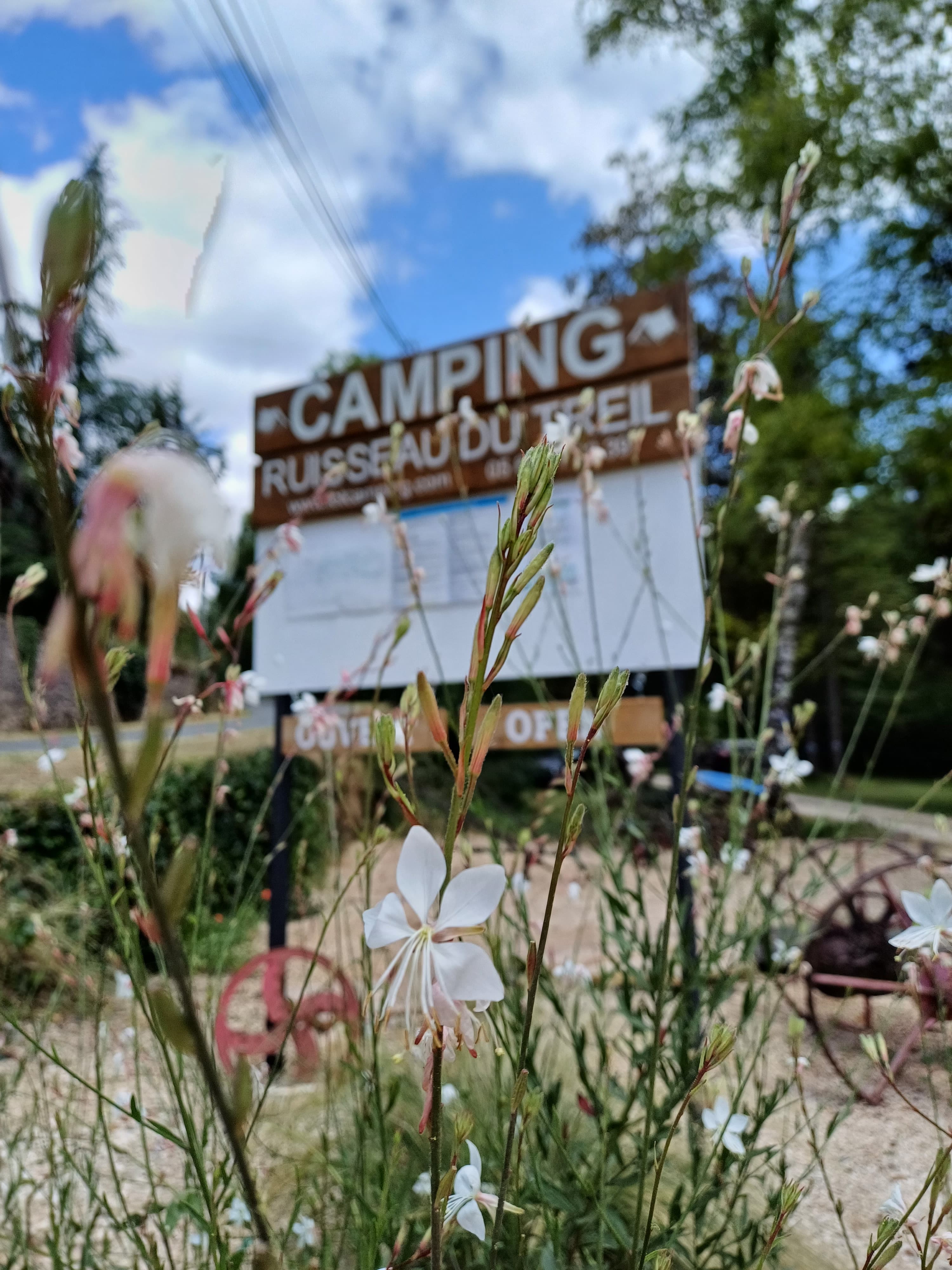A scenery from Camping Ruisseau du Treil