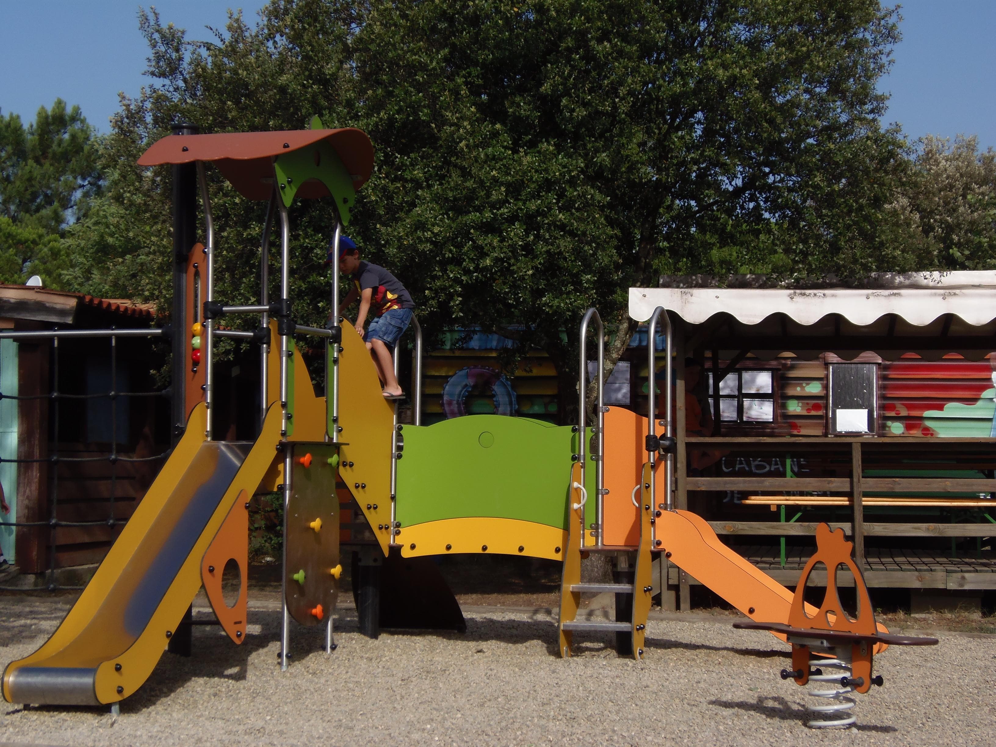 A scenery from Camping de la Vallée