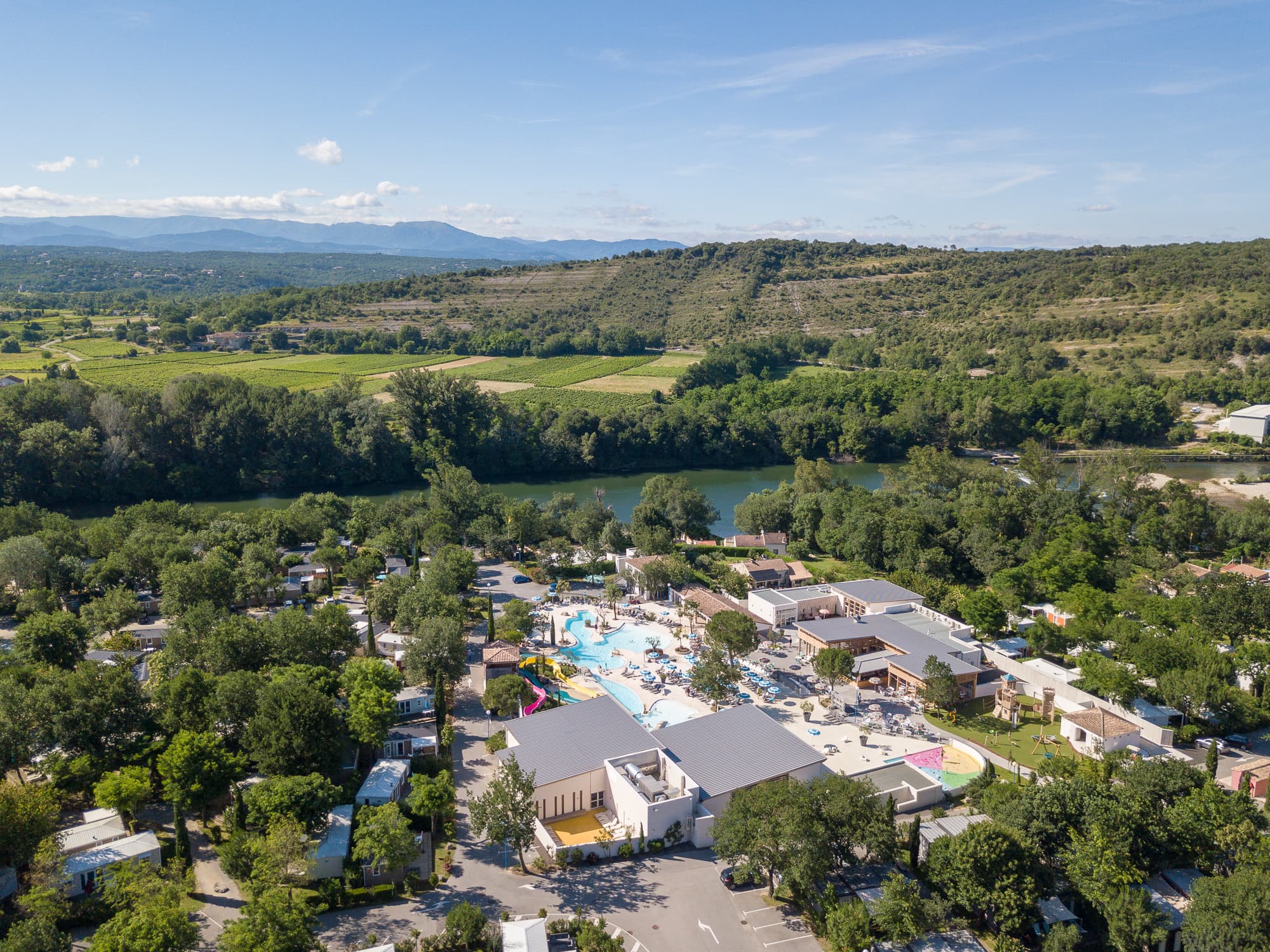 A scenery from Camping Sandaya Soleil Vivarais