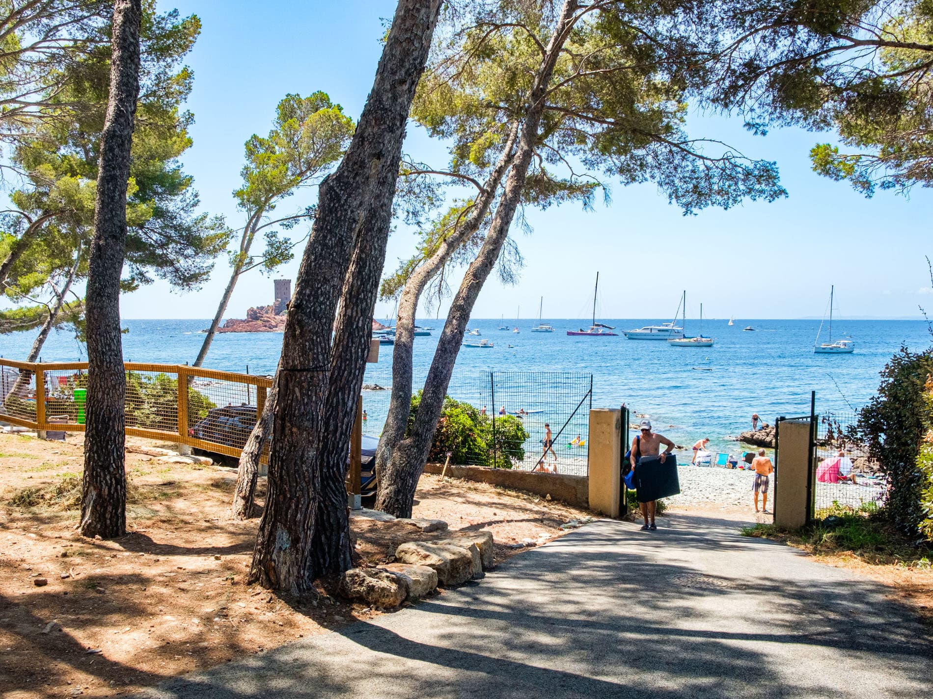 A scenery from YELLOH! VILLAGE - Camping Plage du Dramont
