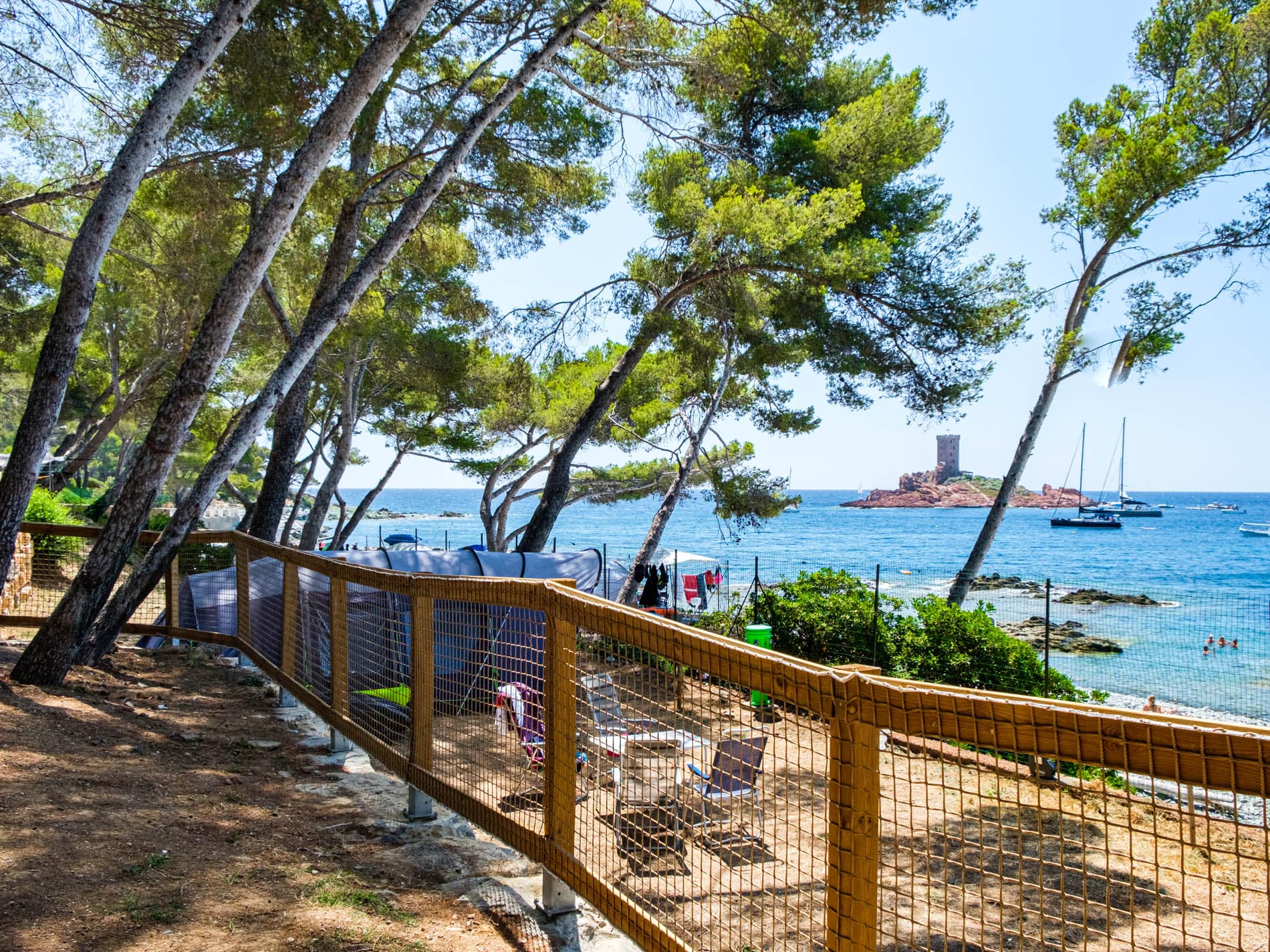 A scenery from YELLOH! VILLAGE - Camping Plage du Dramont