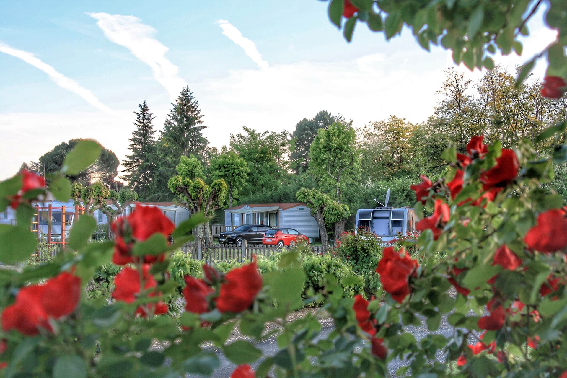 A scenery from CAMPING DE LA BASTIDE