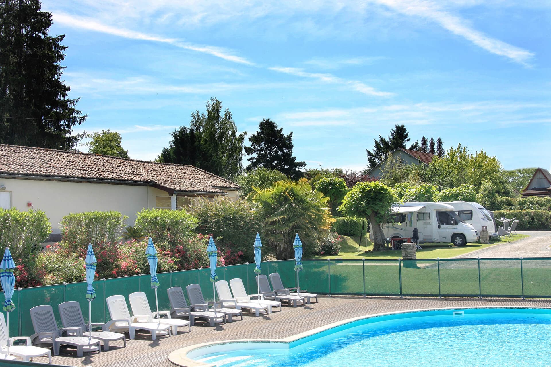 A scenery from CAMPING DE LA BASTIDE