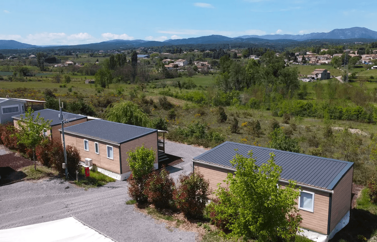 A scenery from Flower Camping Saint Amand