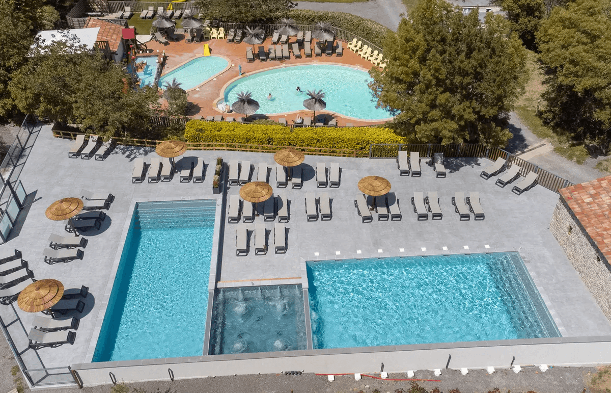 A scenery from Flower Camping Saint Amand