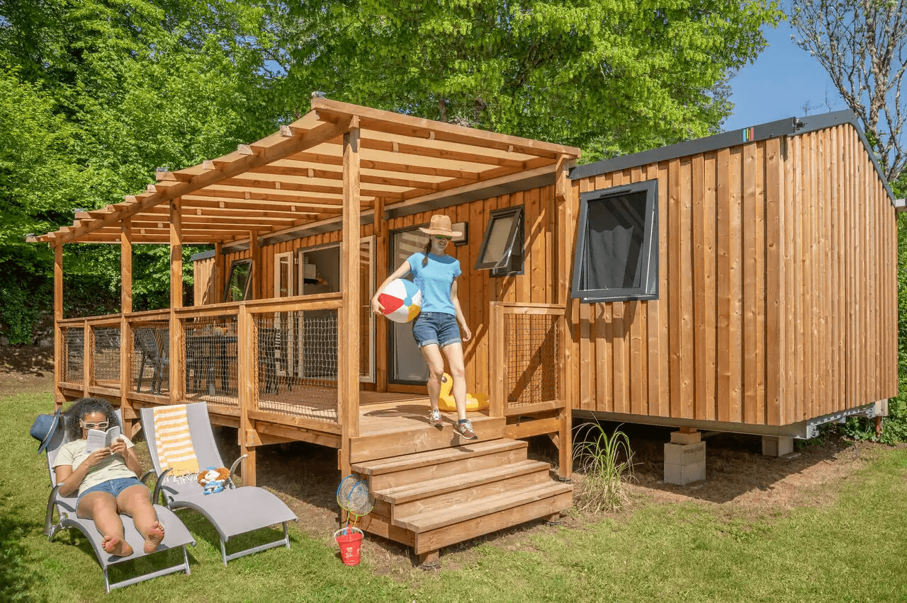 A scenery from Clico Chic - Camping Le Moulin du Roch