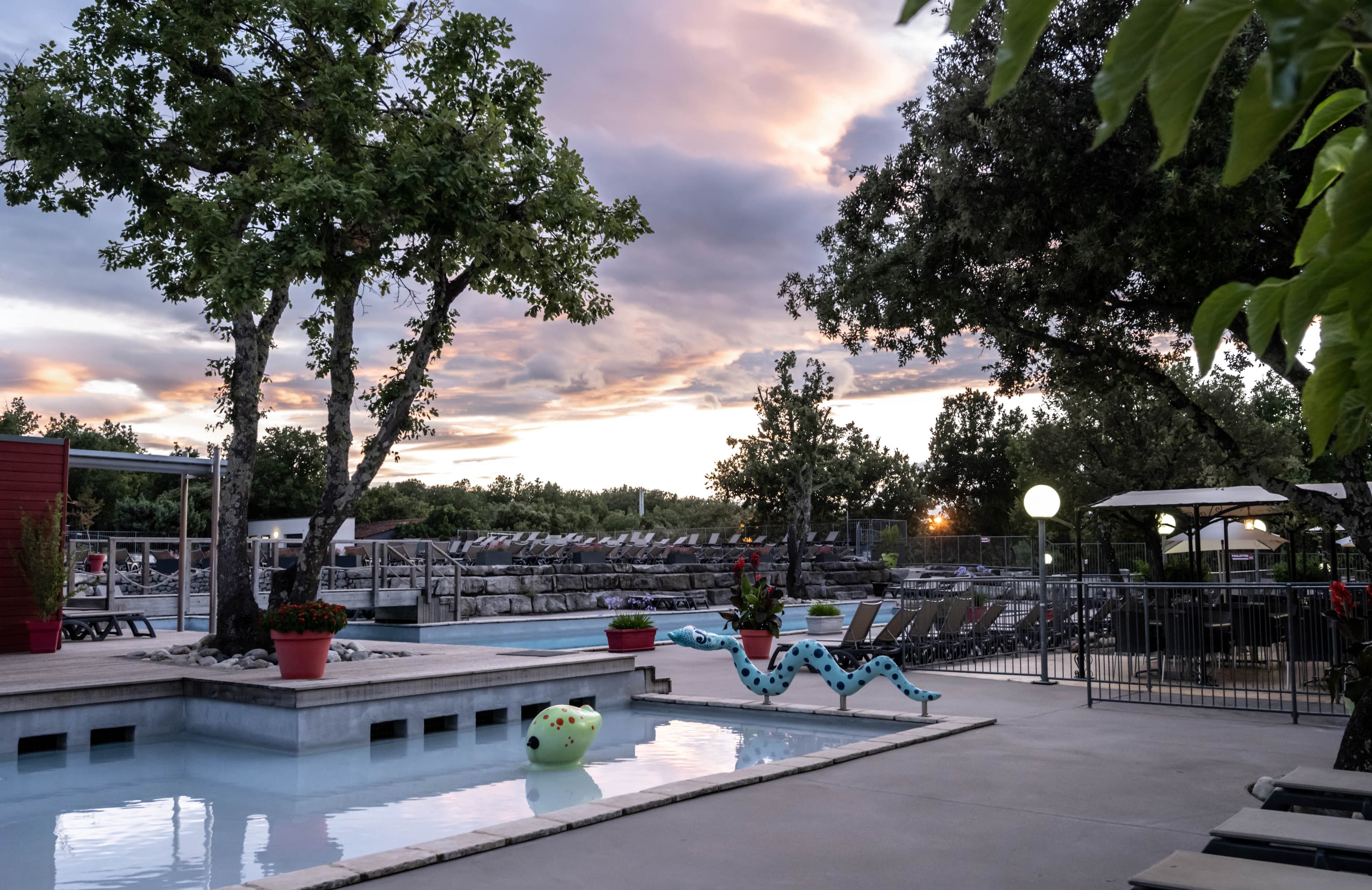 A scenery from Camping Aluna Vacances