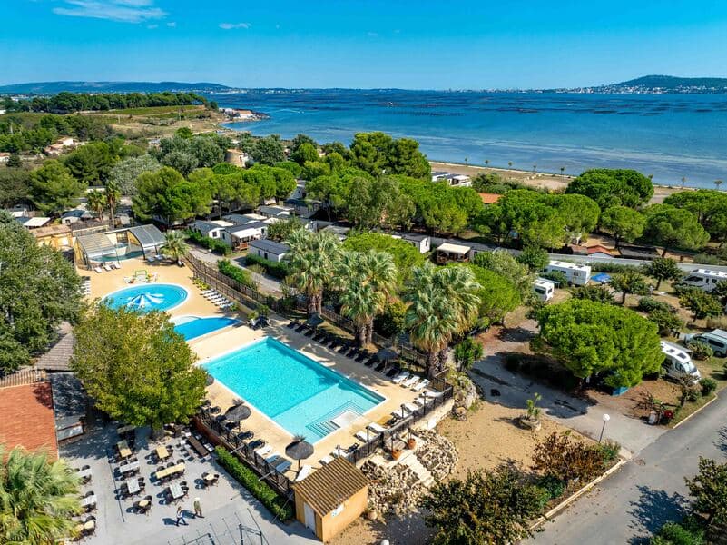 A scenery from Camping Beau Rivage