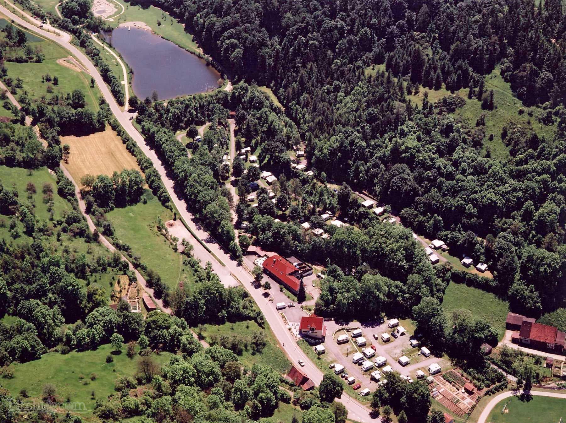 A scenery from Camping Romantische Strasse