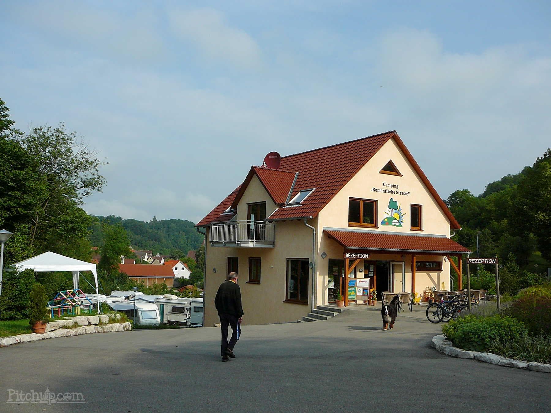 A scenery from Camping Romantische Strasse