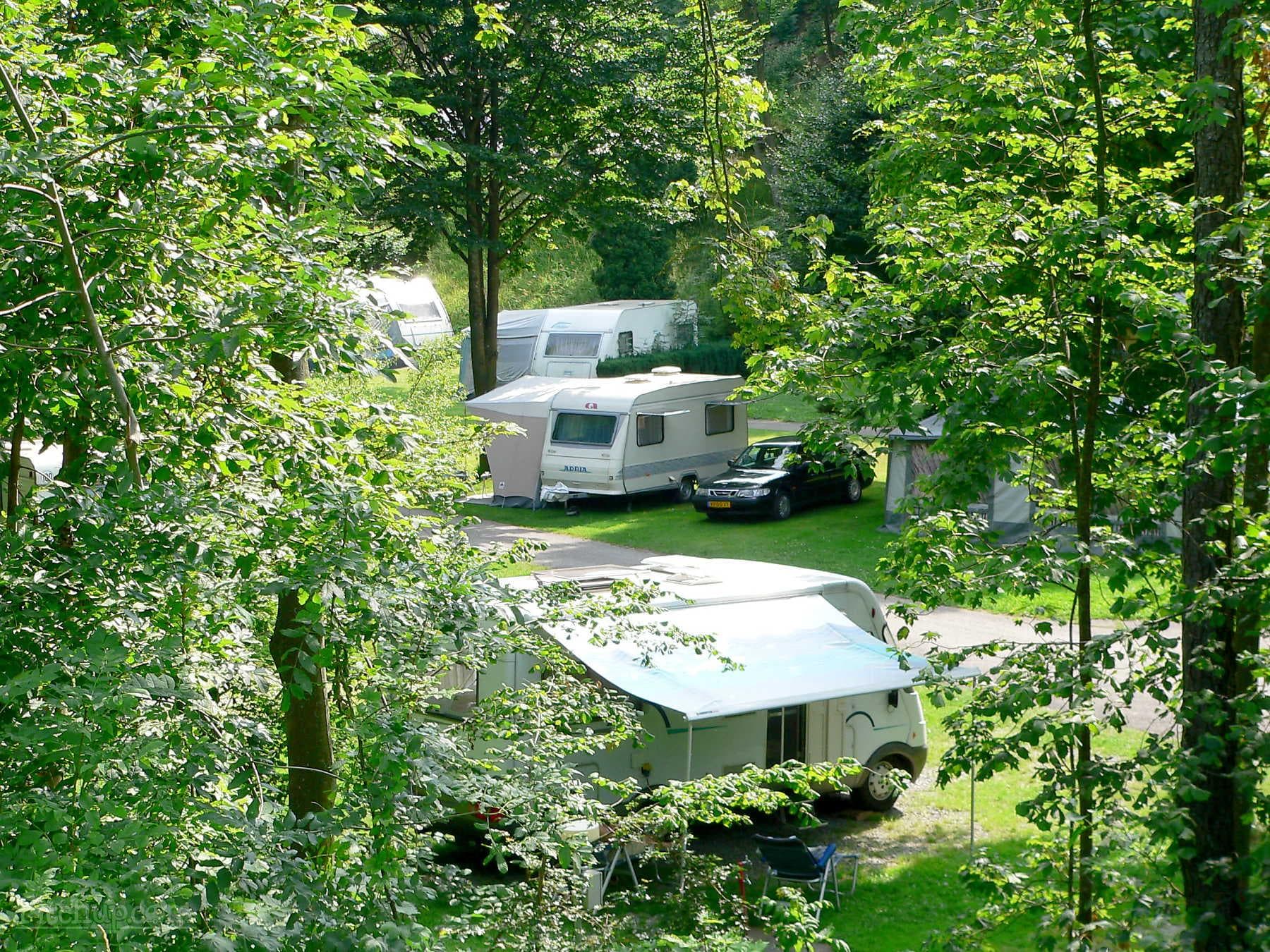 A scenery from Camping Romantische Strasse
