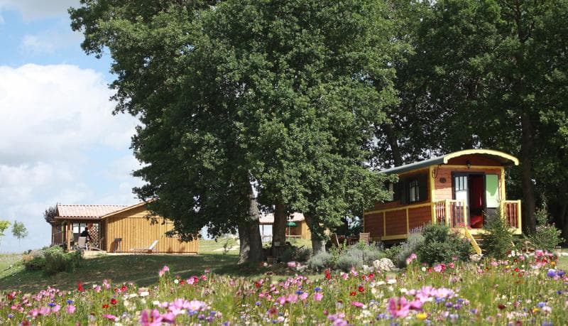 A scenery from Domaine Nuits de Gascogne