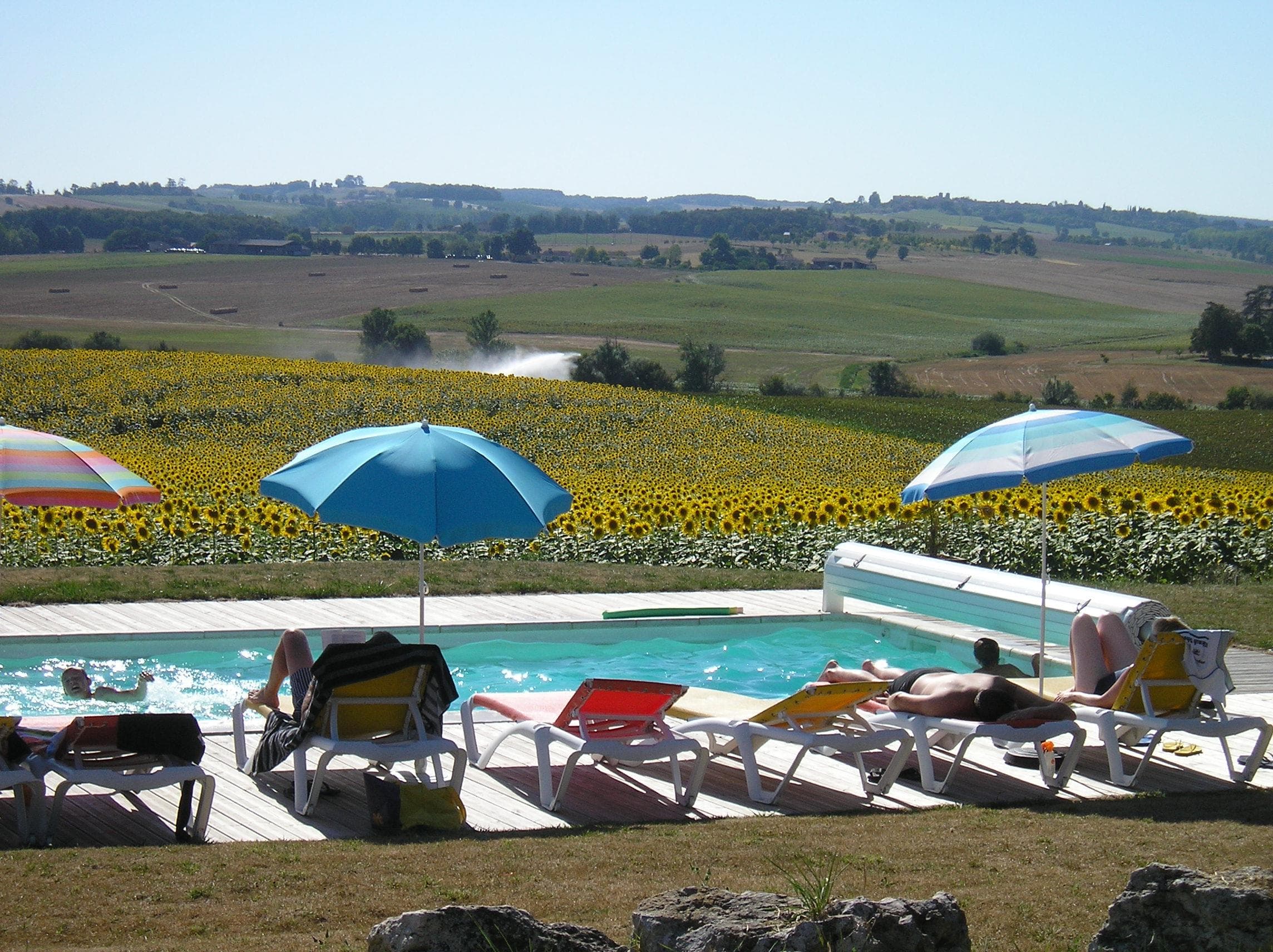 A scenery from Domaine Nuits de Gascogne