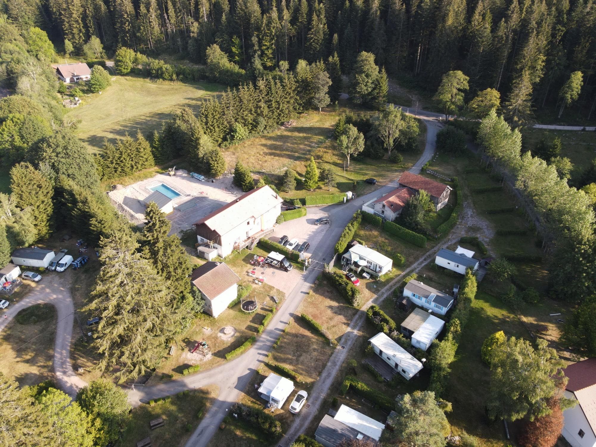 A scenery from CAMPING LES GRANGES BAS