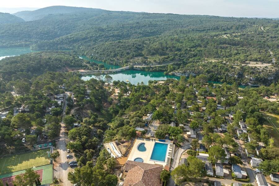 A scenery from Camping Homair - Les Gorges de Provence