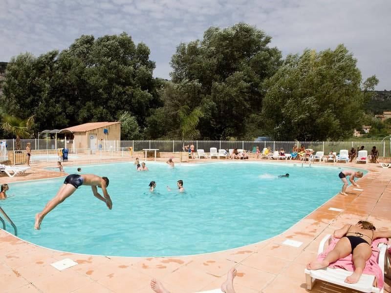 A scenery from Camping Seasonova Les Prés du Verdon