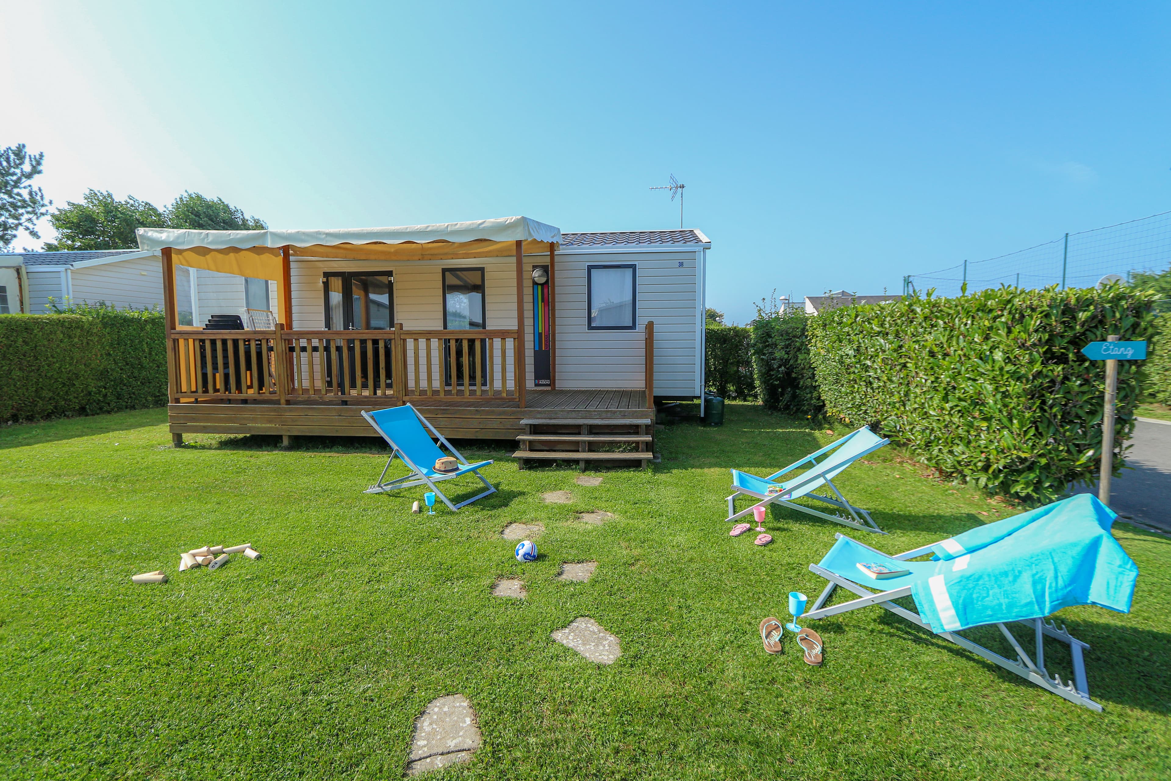 A scenery from Camping Mirabel Les Prairies de la Mer