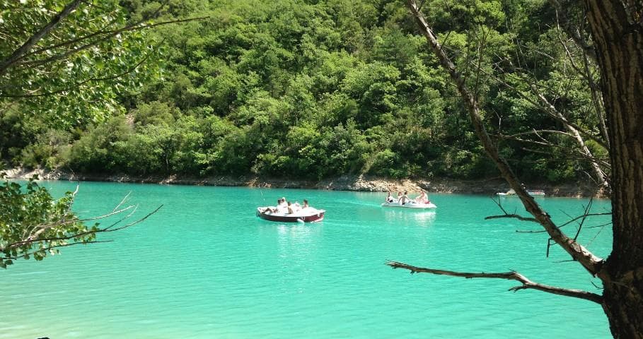 A scenery from Camping Le Relais de la Bresque