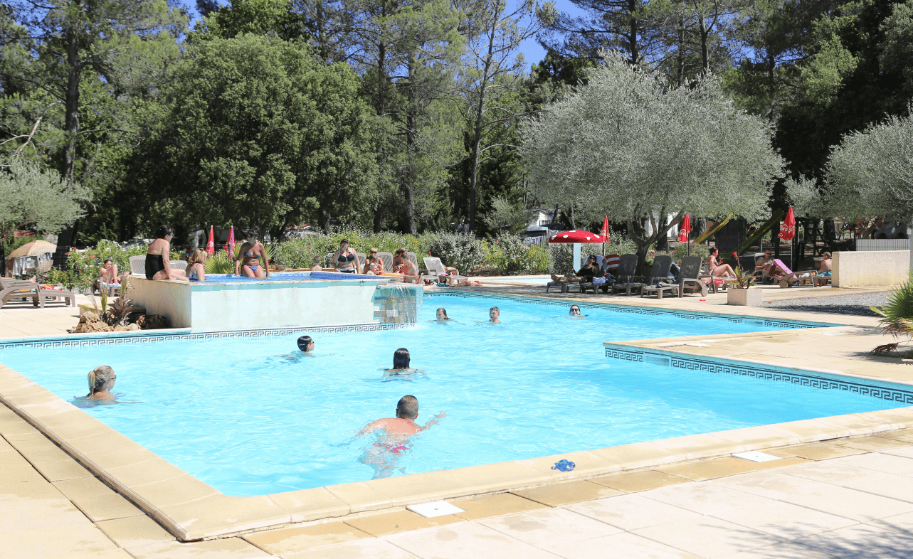 A scenery from Camping Le Relais de la Bresque