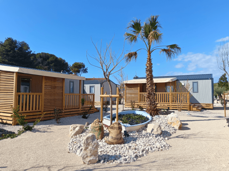 A scenery from Camping Les Tamaris