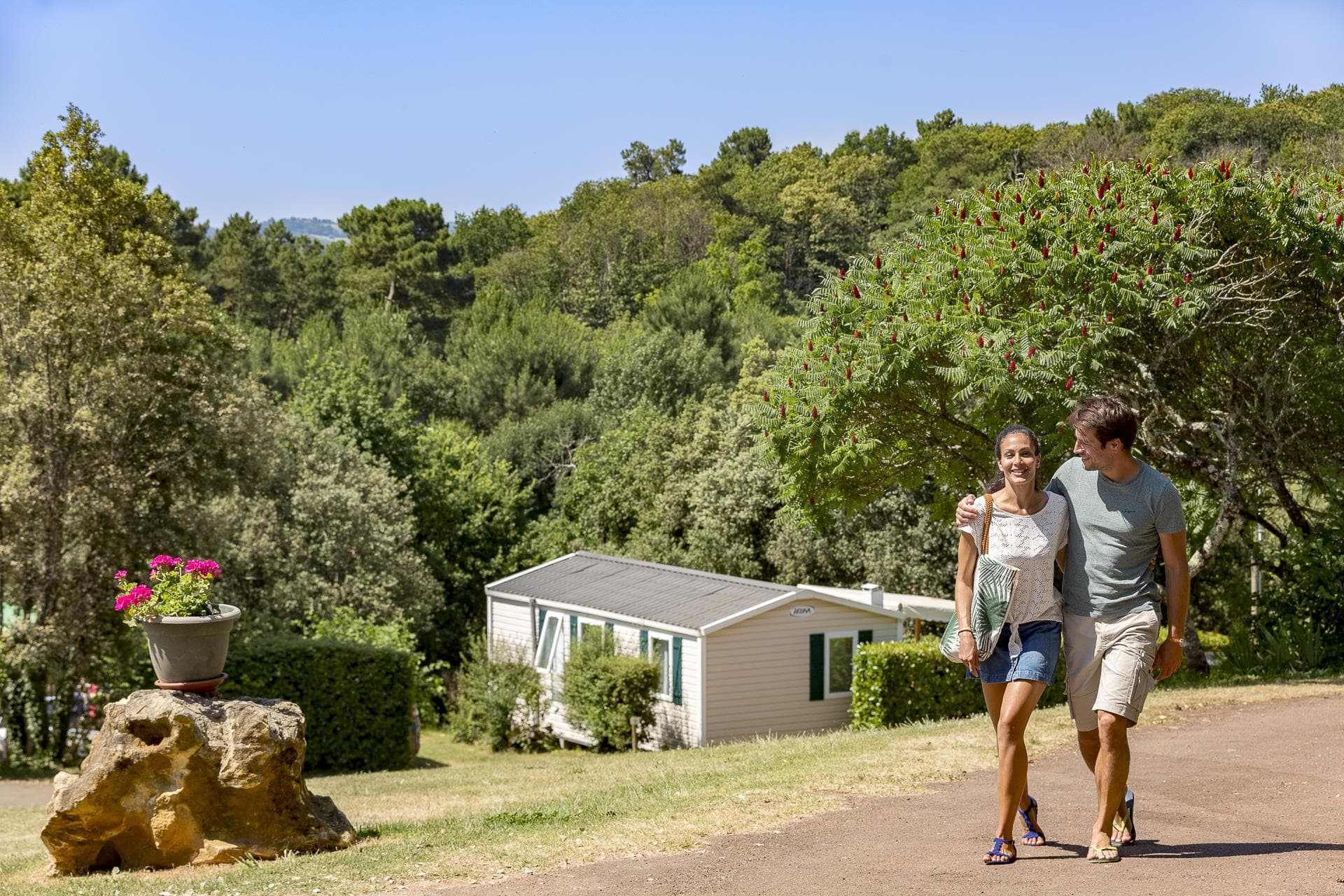 A scenery from Camping Sandaya Les Péneyrals