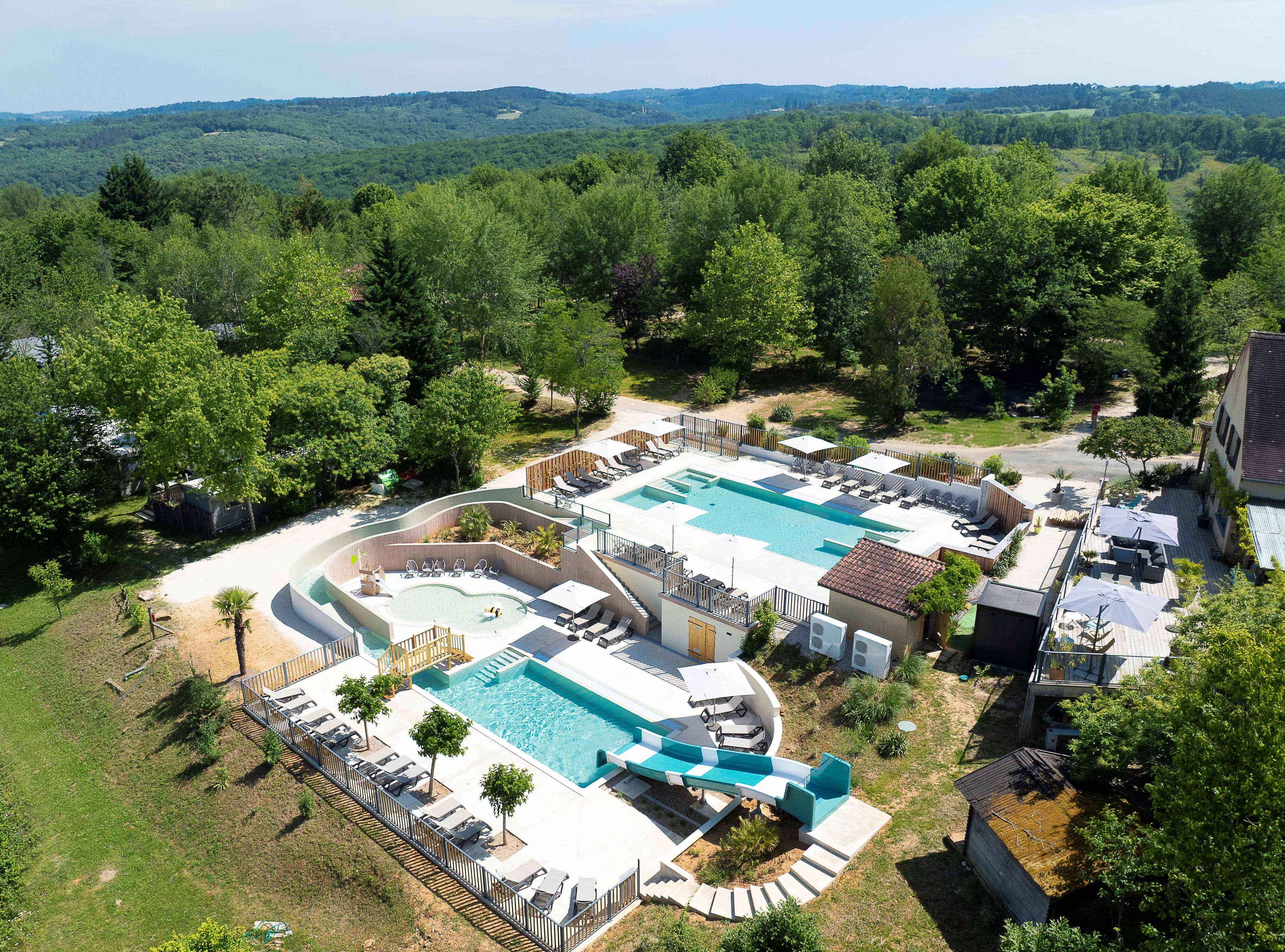 A scenery from Camping Les Charmes