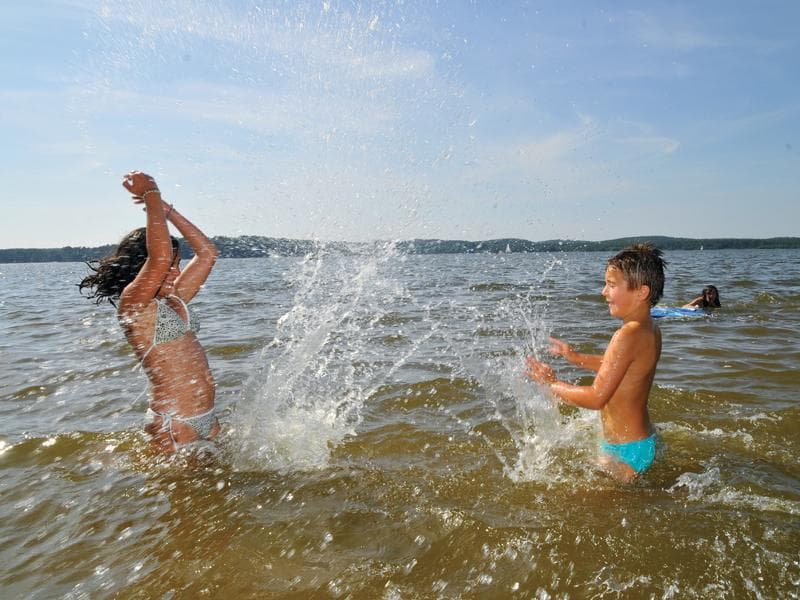A scenery from Camping Homair - Rivages des Landes