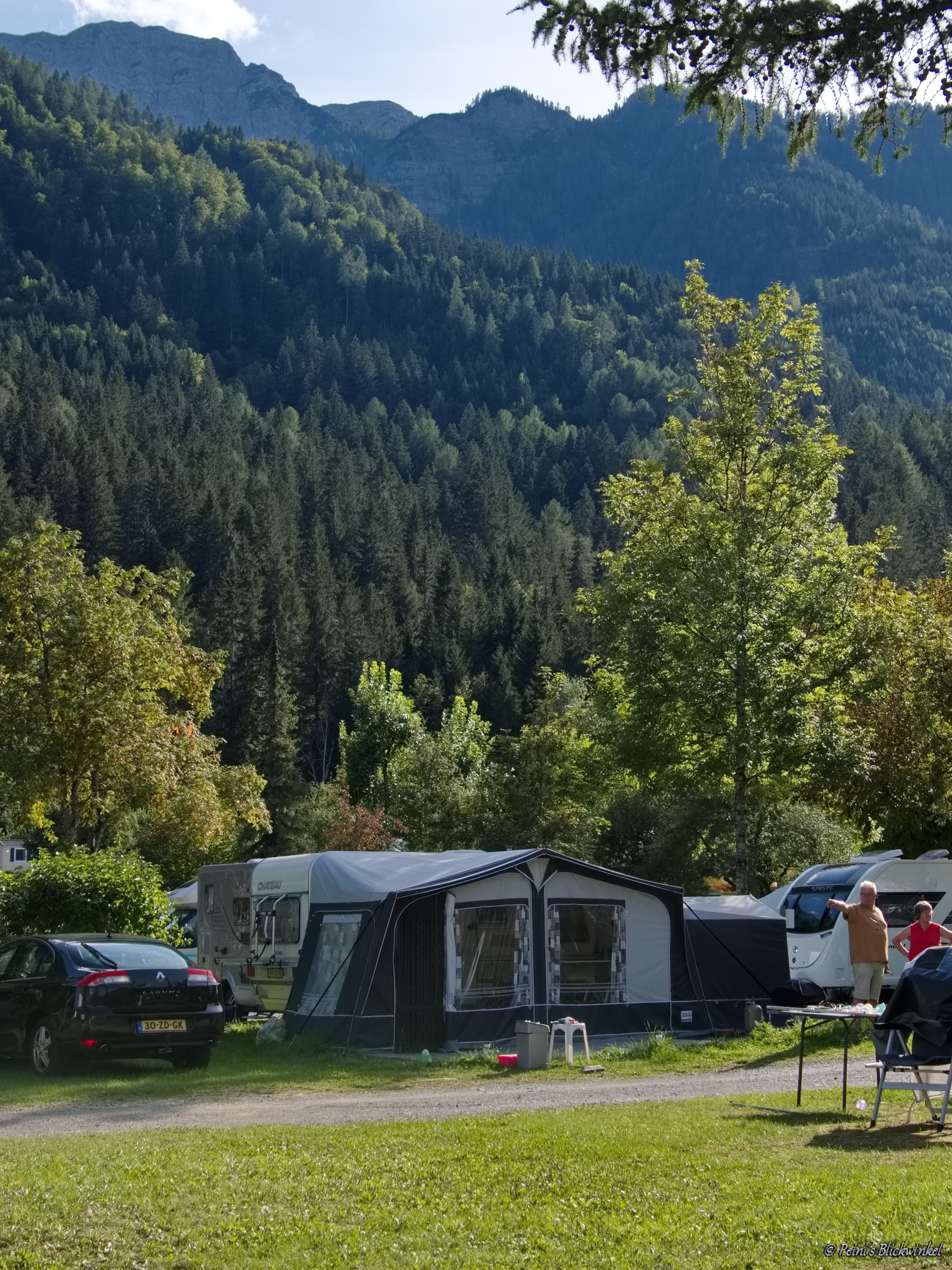 A scenery from Camping am Waldbad