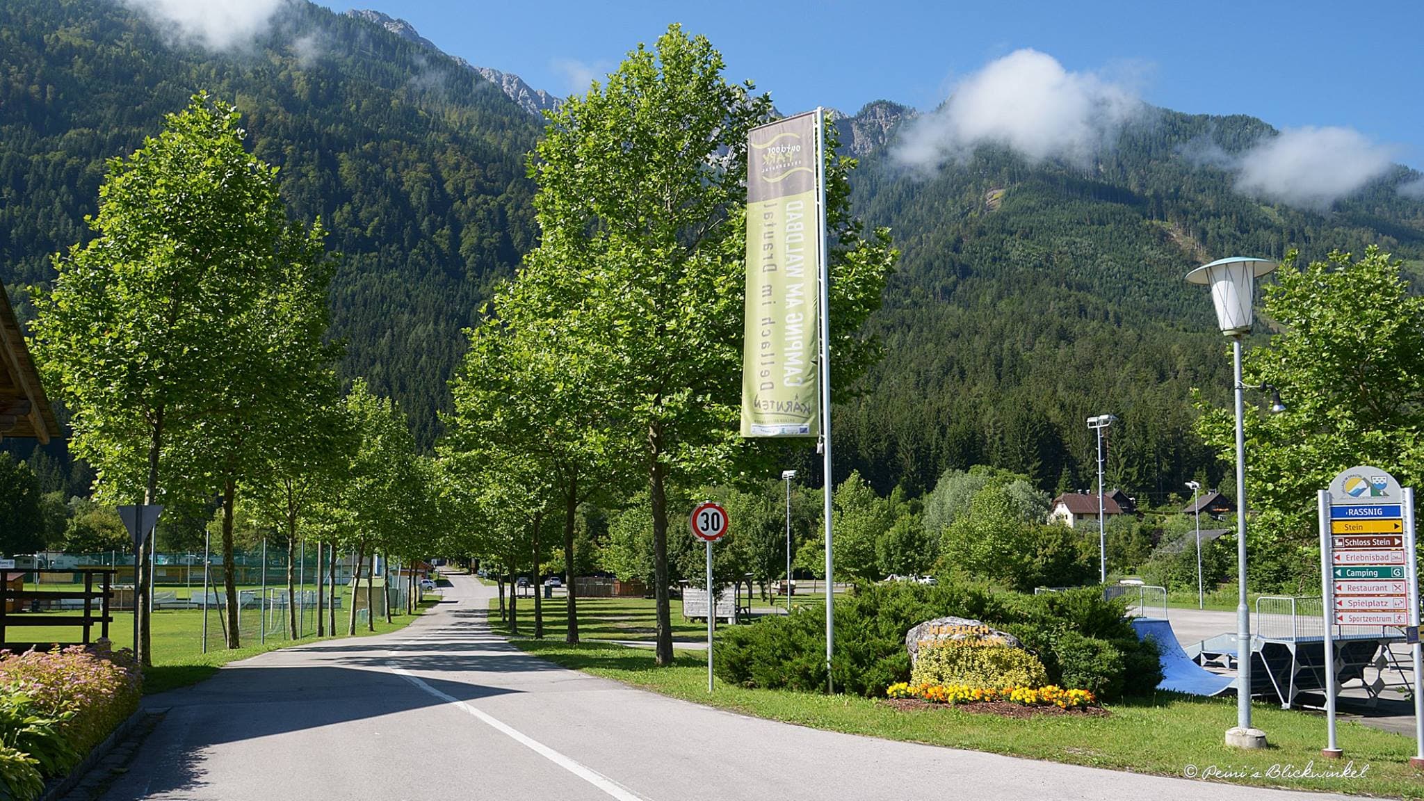 A scenery from Camping am Waldbad