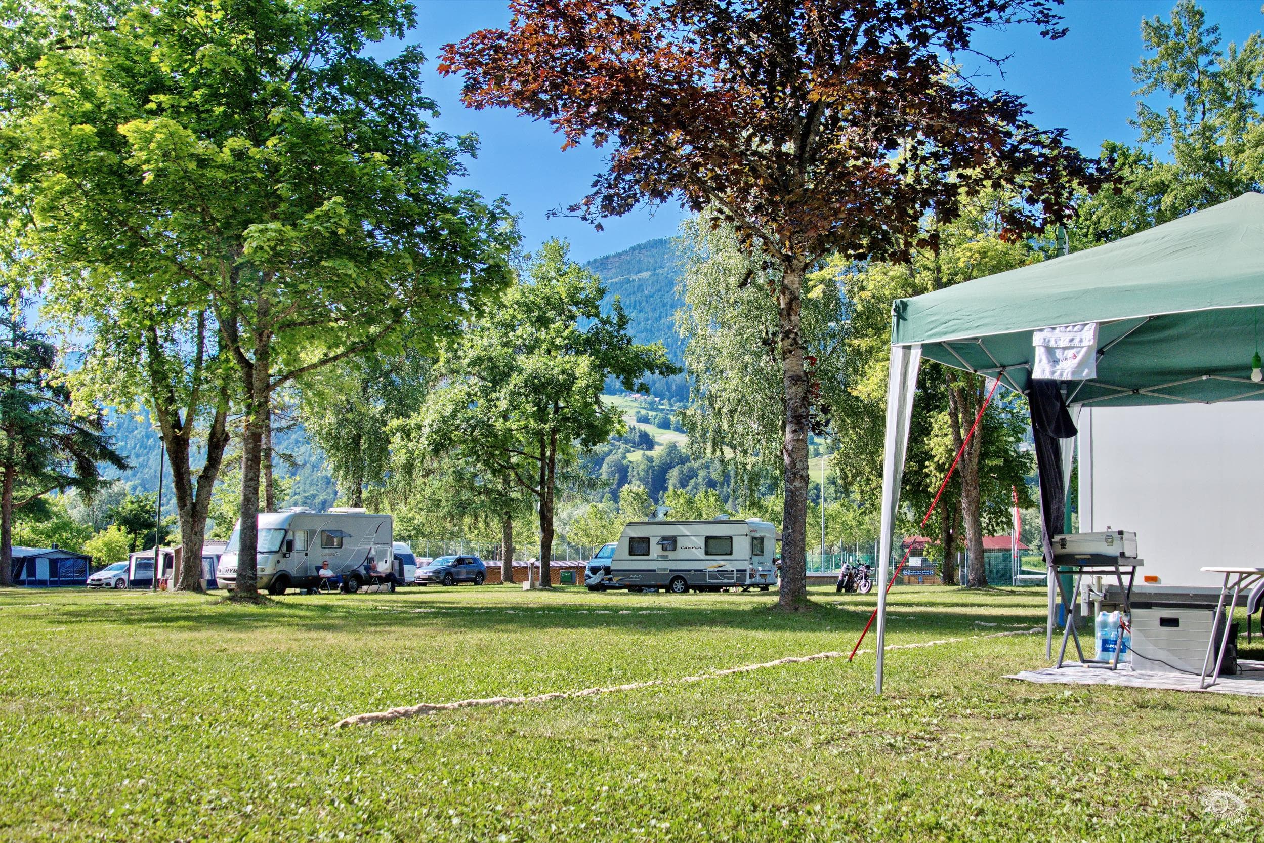 A scenery from Camping am Waldbad