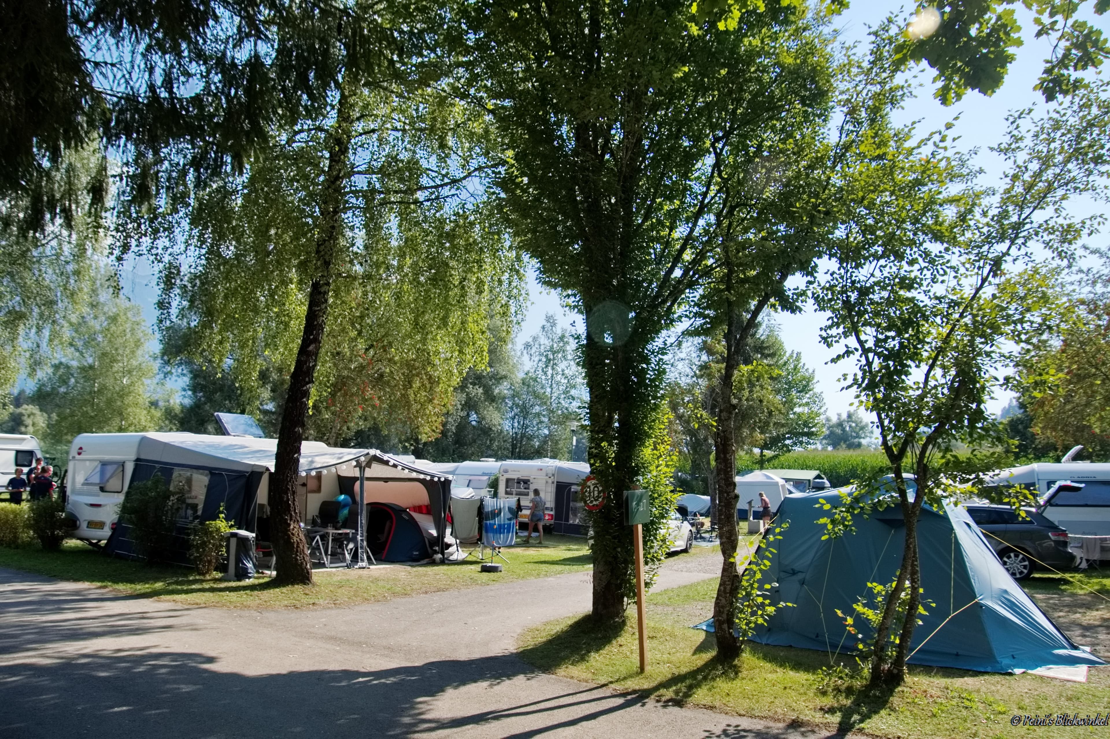 A scenery from Camping am Waldbad