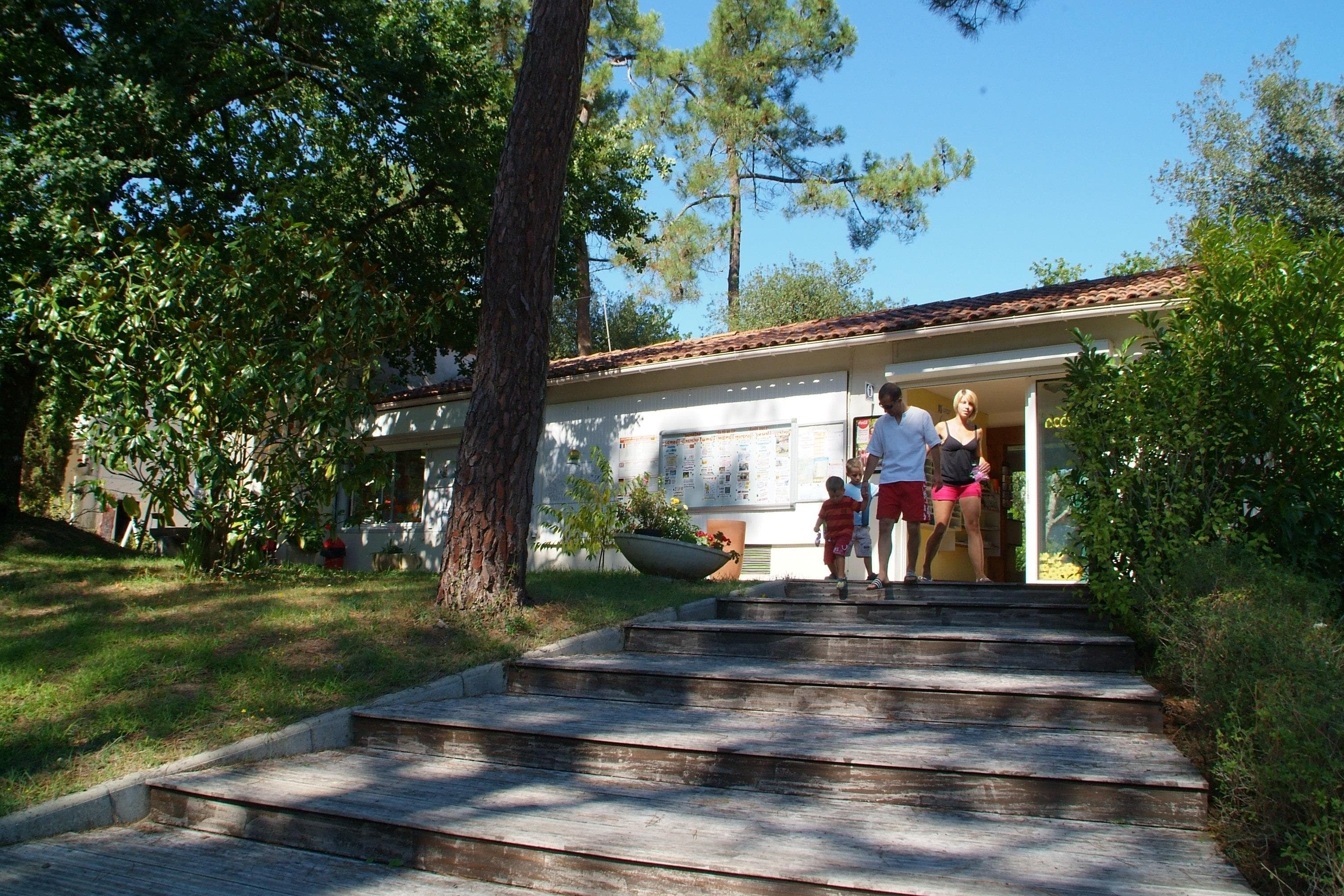 A scenery from Camping Les Pins de la Coubre