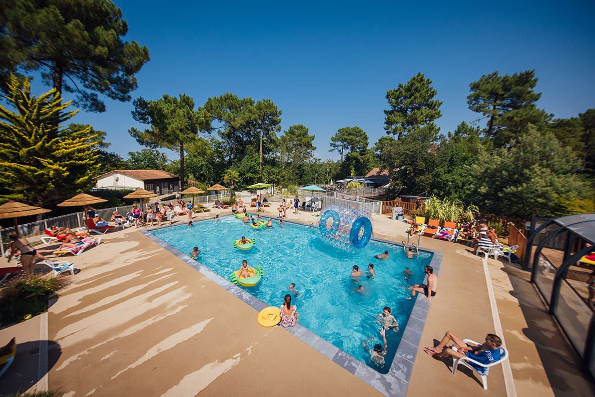 A scenery from Camping Les Pins de la Coubre