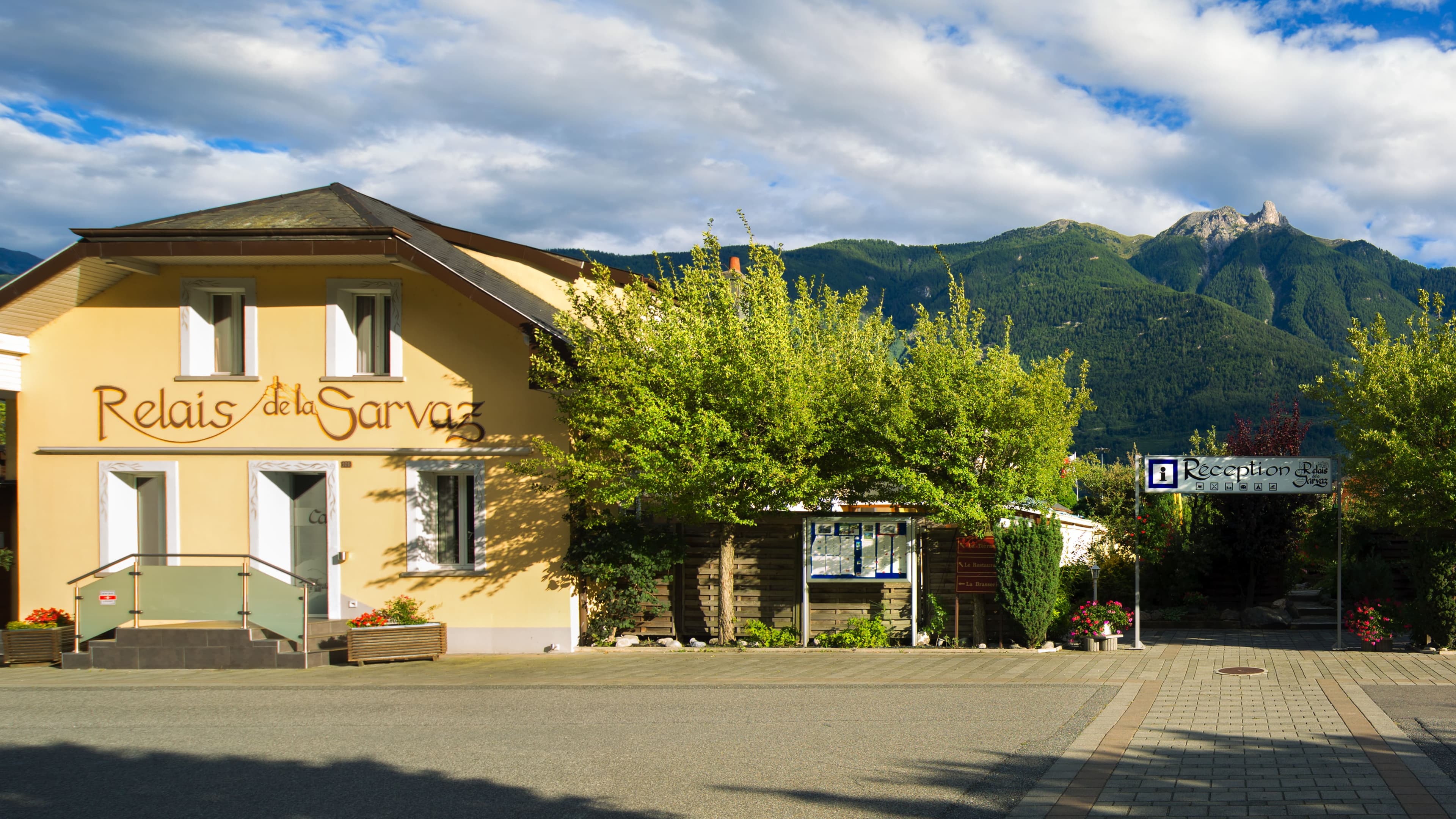 A scenery from Relais de la Sarvaz
