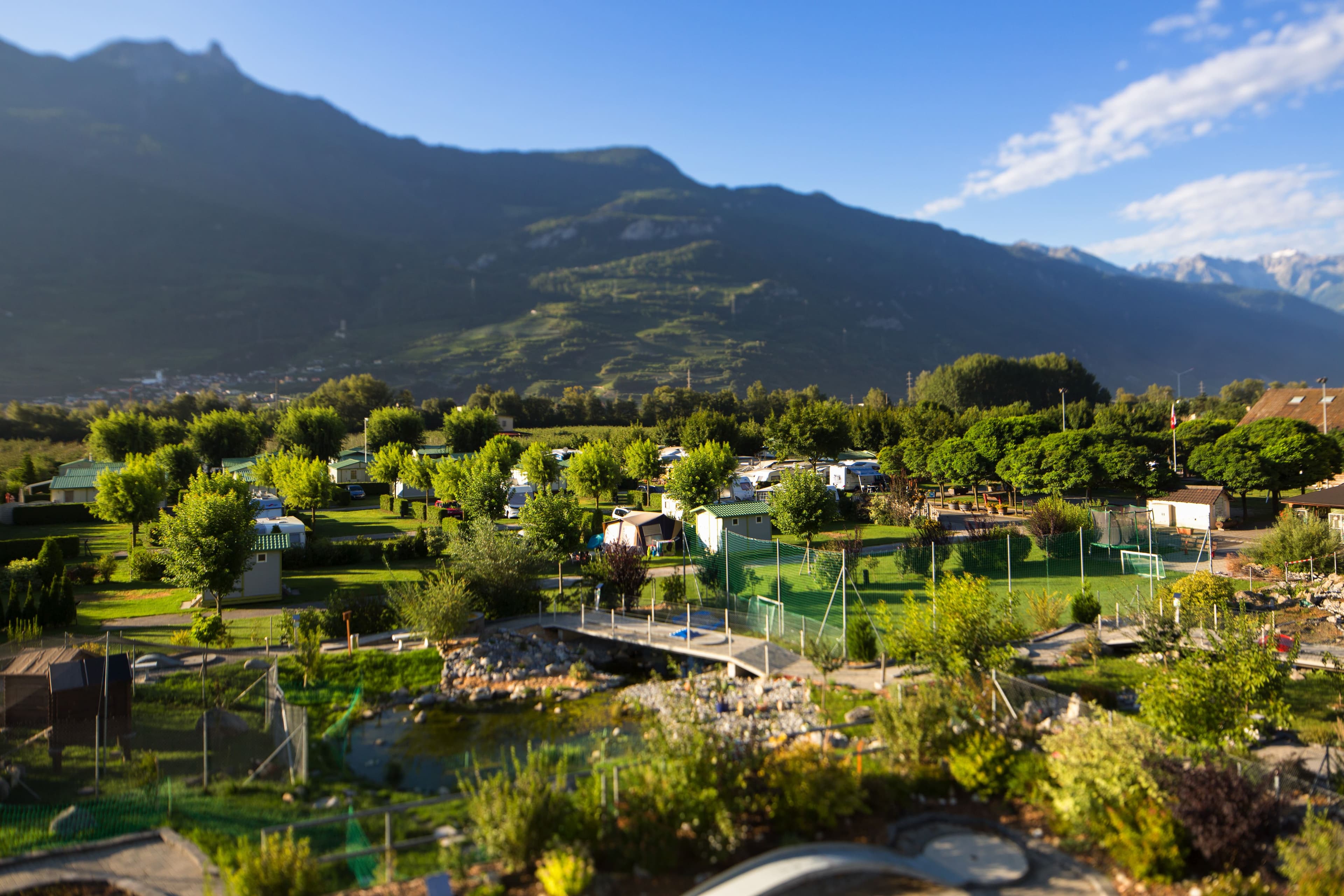 A scenery from Relais de la Sarvaz