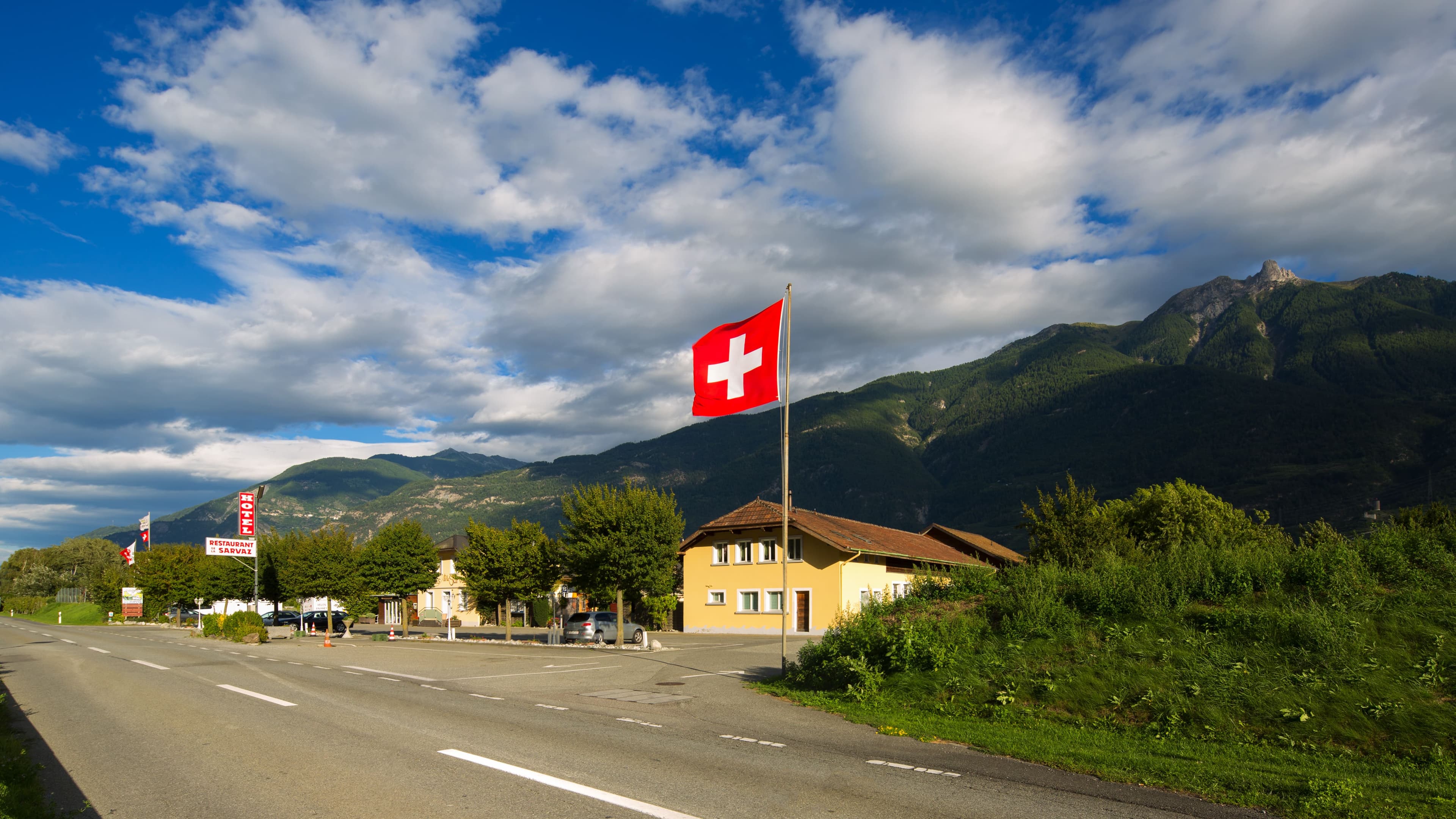 A scenery from Relais de la Sarvaz