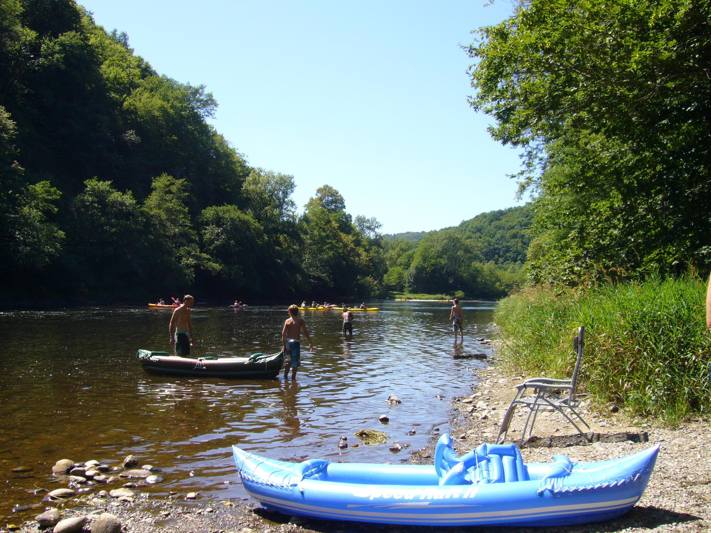 A scenery from Camping Le Vaurette