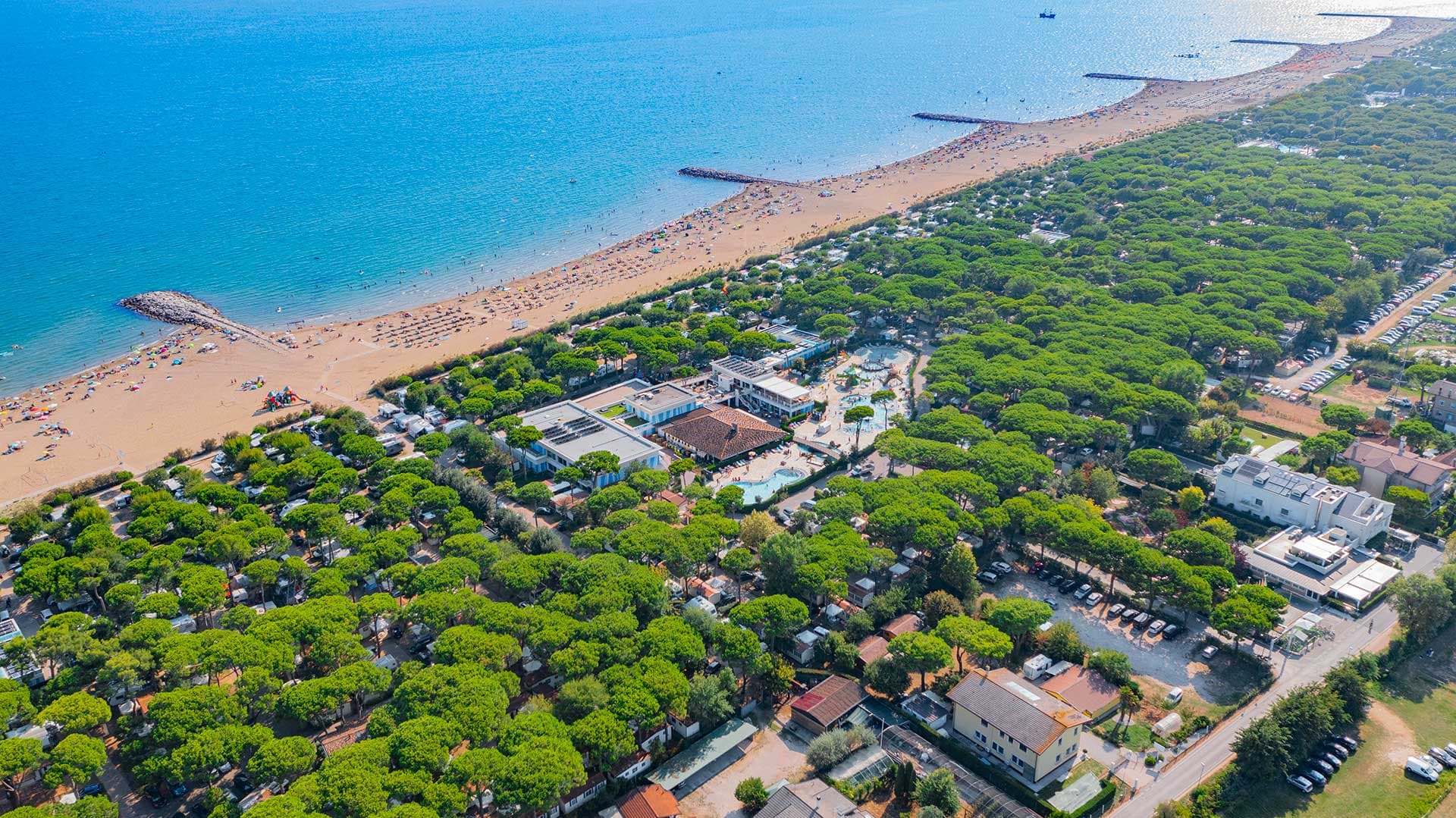A scenery from Baia Holiday Cavallino