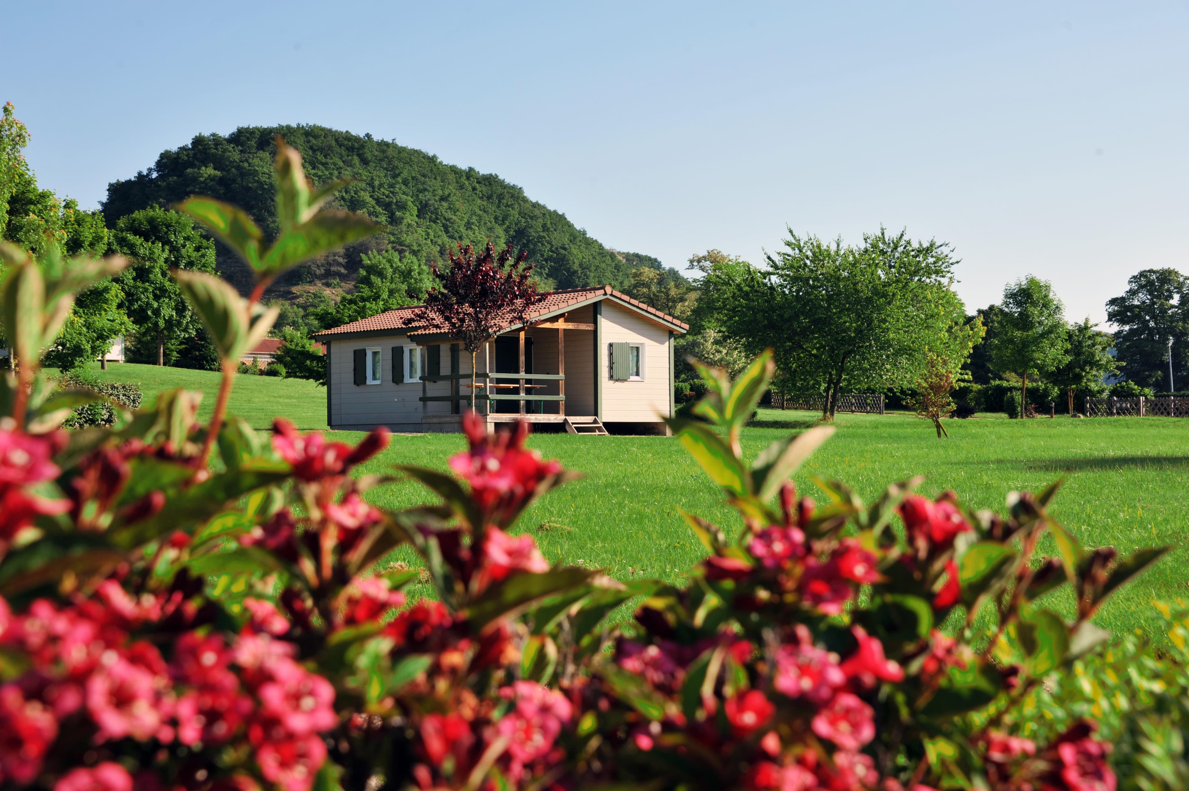 A scenery from Domaine du Lac de Champos