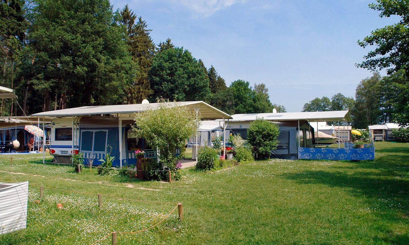 A scenery from Campingplatz am Ziernsee
